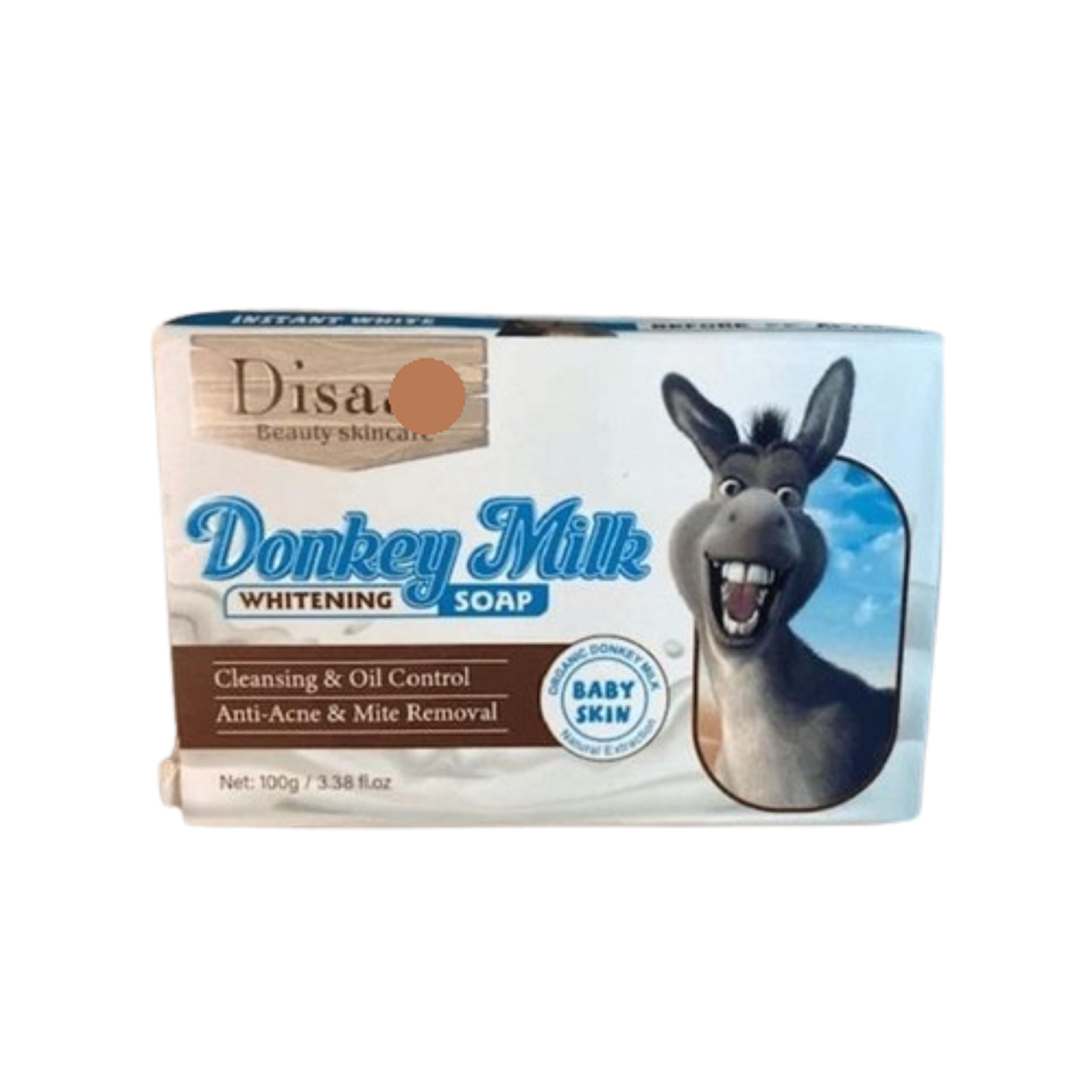 HANI PO™ Disaasr Donkey Milk Soap Deep Cleansing and Skin Whitening Nourish Skin 100g