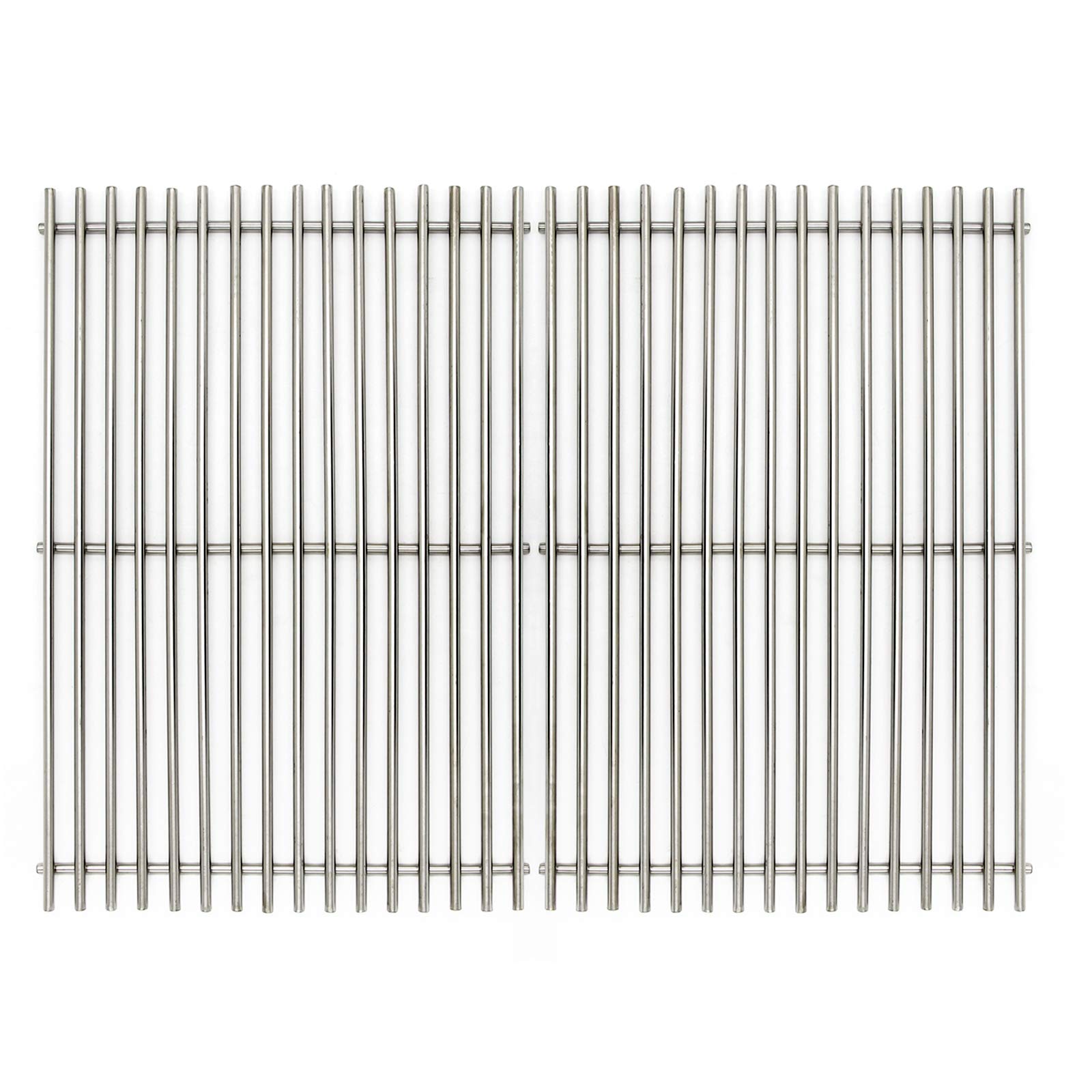 Hongso 17.5" SUS 304 Stainless Steel Gas Grill Grates for Weber 3 Burner Spirit 300 Series, Spirit 700, Genesis Silver B/C, Genesis Gold B/C, Genesis Platinum B/C, Genesis 1000-3500, 7639 7638