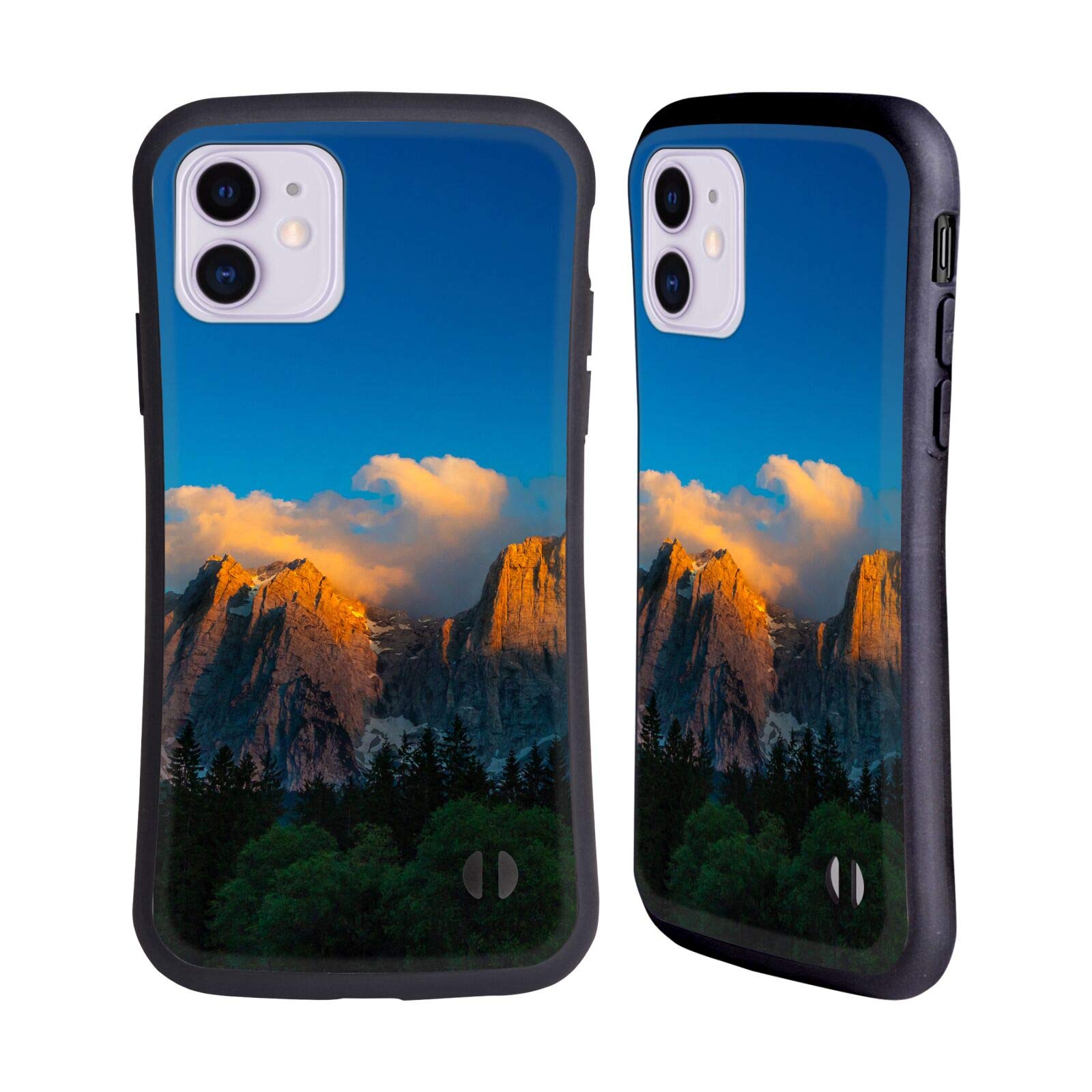 Head Case Designs Officially Licensed Patrik Lovrin Amazing View at Lago Di Fusine Magical Sunsets Hybrid Case Compatible with Apple iPhone 11