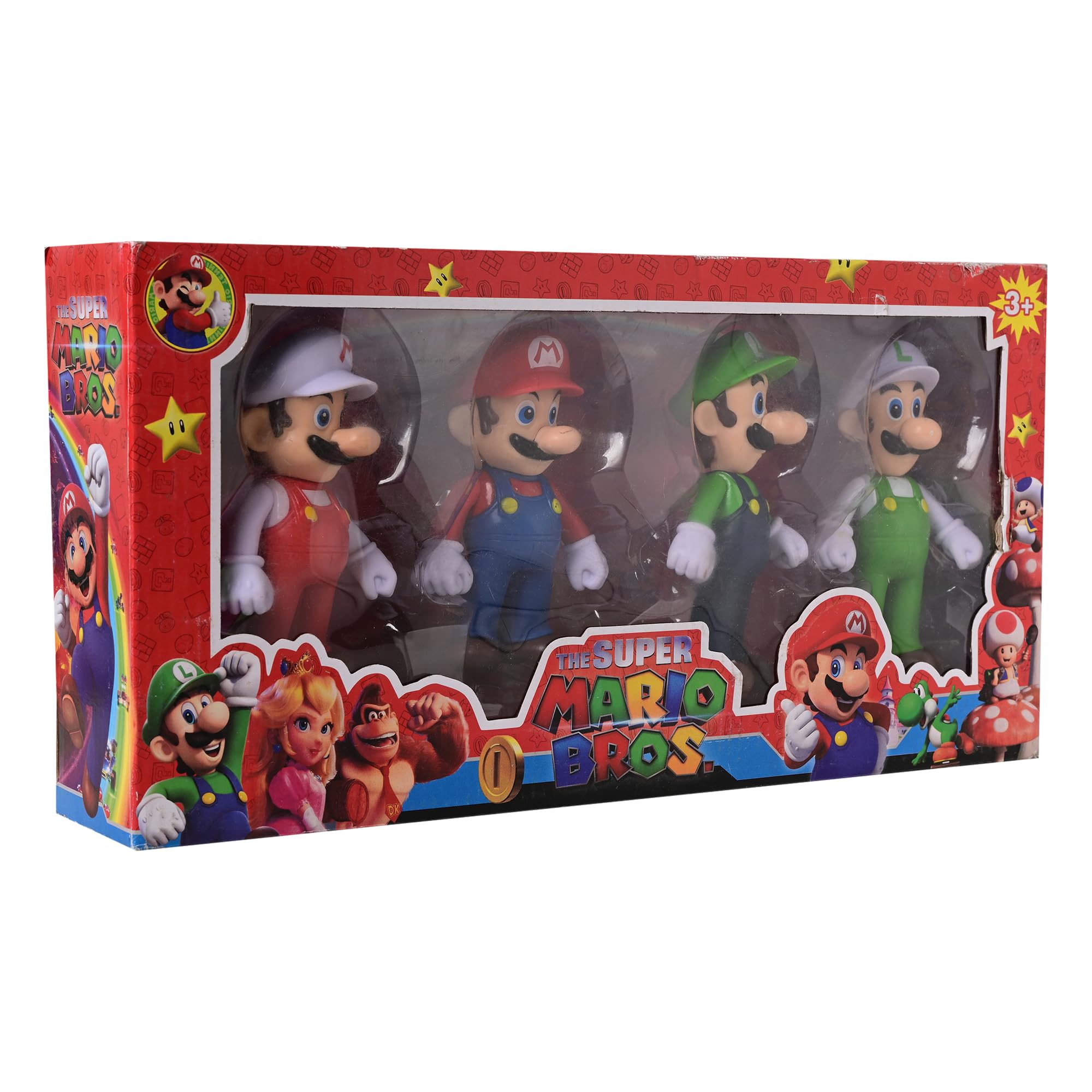 Toys Uncle Figure (Mario 4 Piece Set)