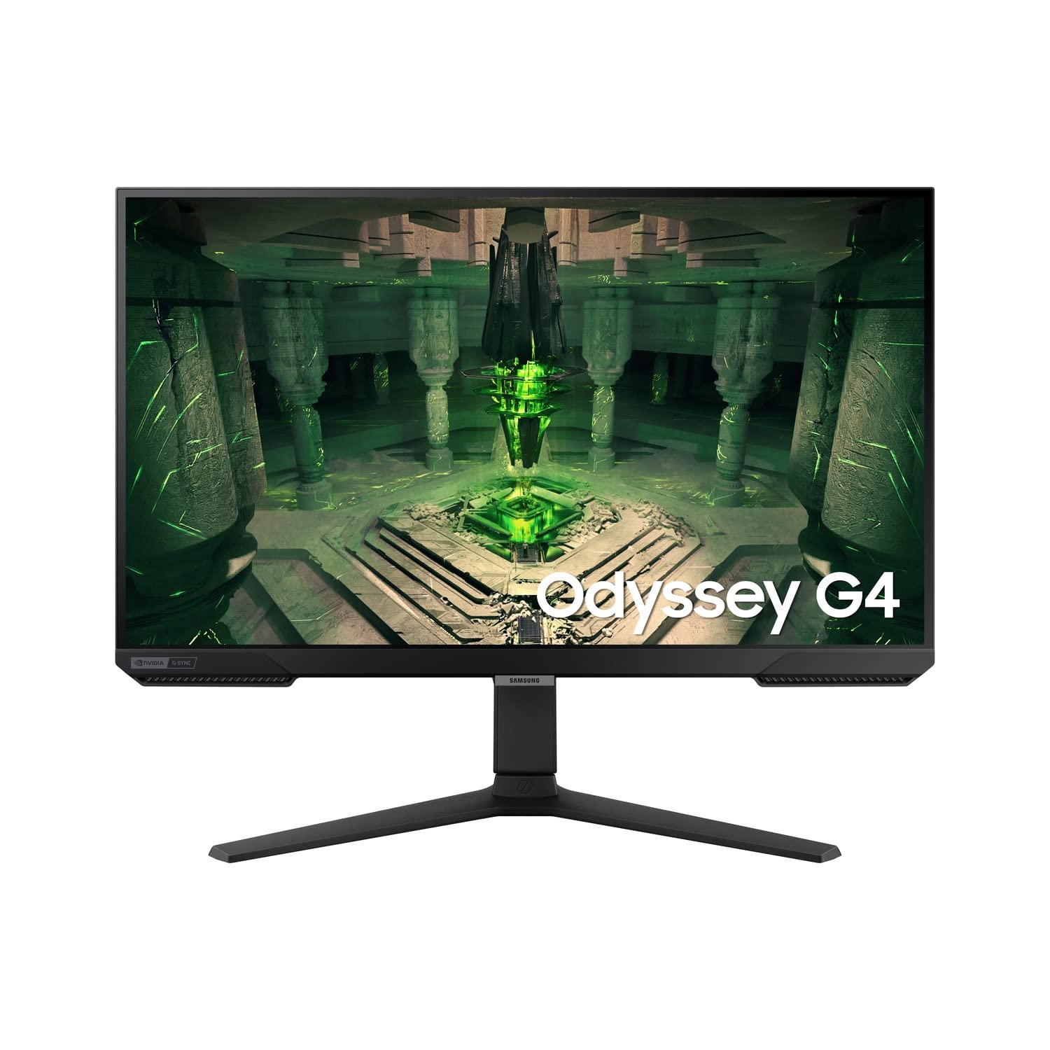 Samsung Odyssey G4 LS27BG400EUXXU 27 Inch 240 Hz 1 ms IPS Full HD Gaming Monitor - 240 Hz, 1 ms, 2 x HDMI, Displayport, Height Adjust