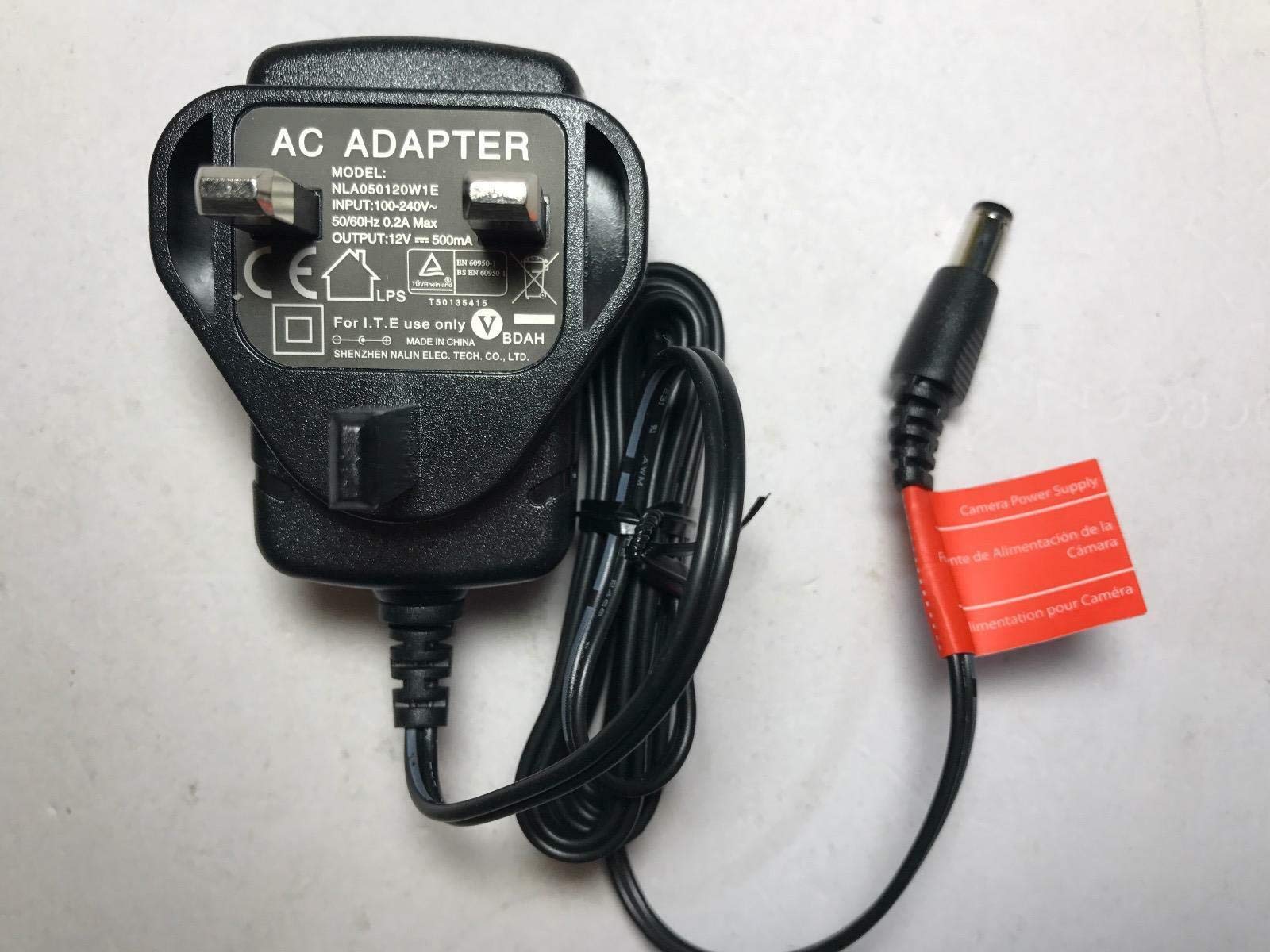 Replacement for 12V 500mA AC-DC Adaptor for Freedom Kb-668 Electronic Keyboard