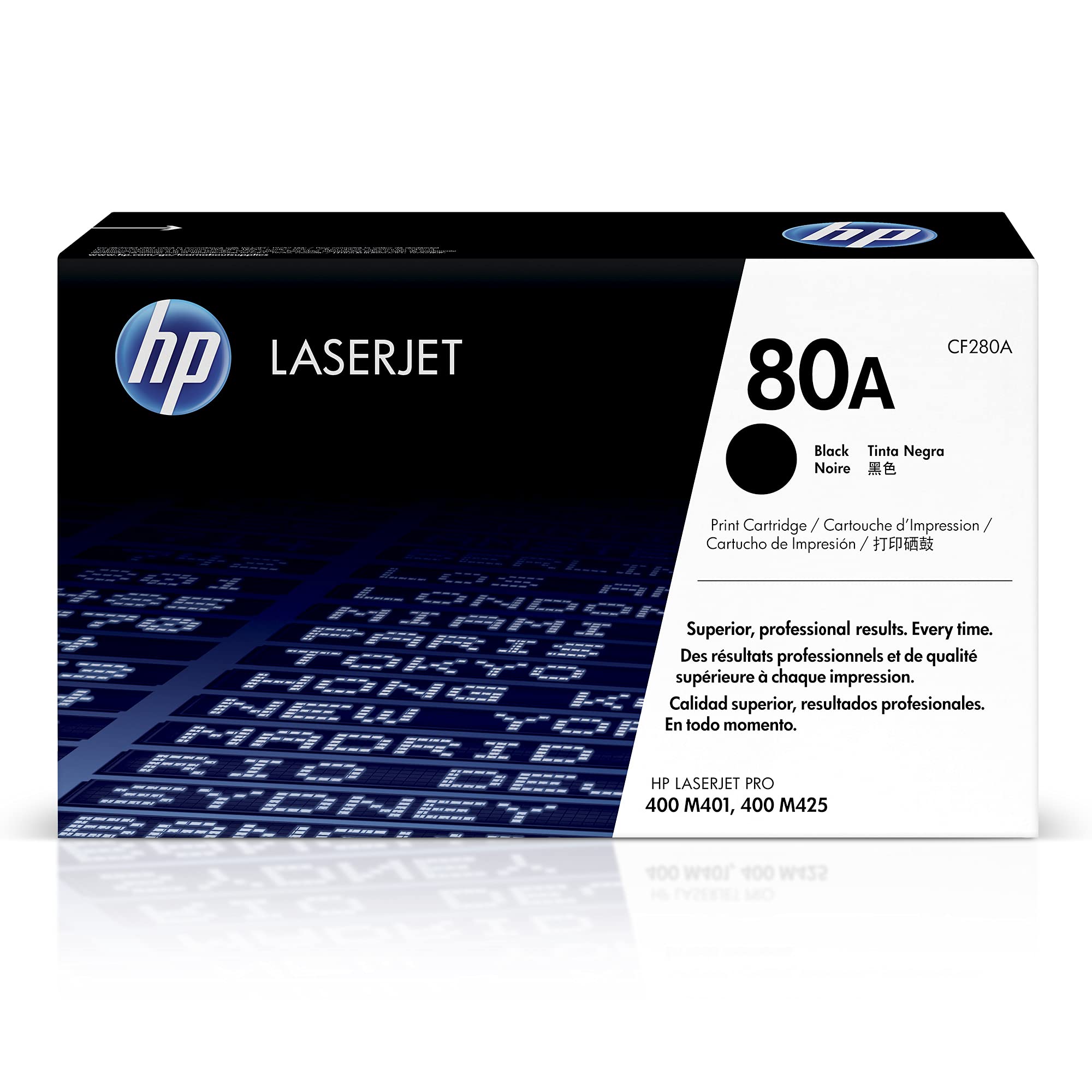 HP80A Black Original LaserJet Toner Cartridge