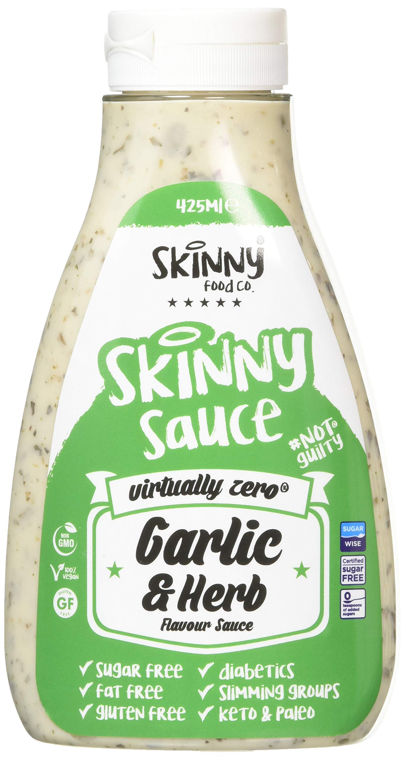 Skinny Sauce 425ml Garlic & Herb