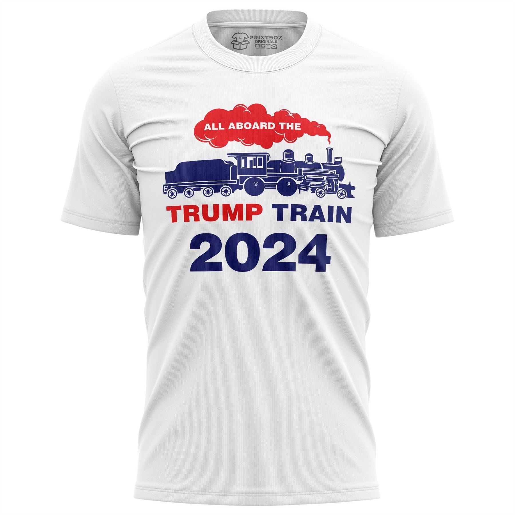 Trump Train 2024 Tshirt for Men, Pro Donald Trump, Trump Tee, Trump 2024 Apparel and Gifts