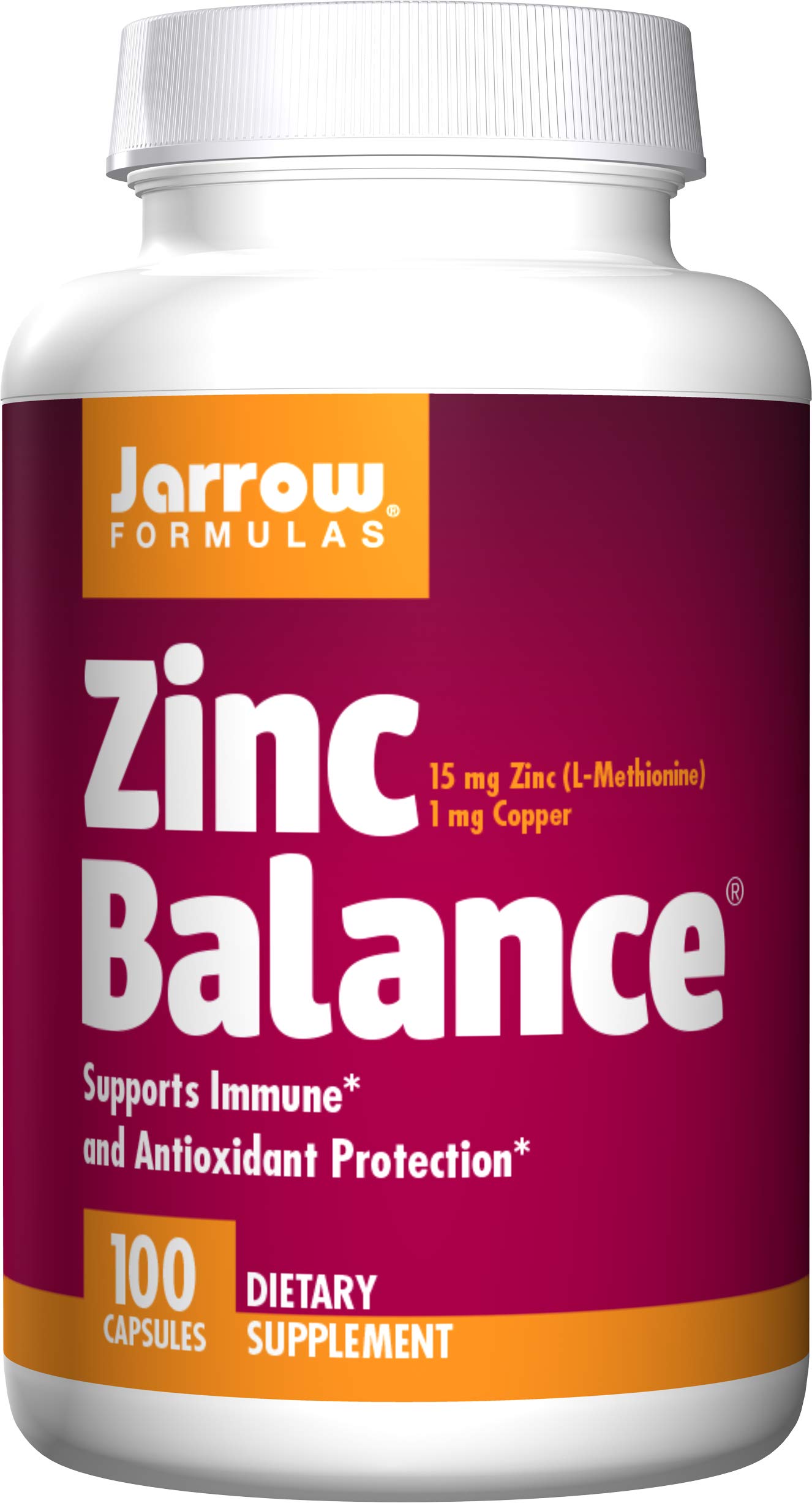 Jarrow Formulas, Zinc Balance, 100 Capsules JRW-13008