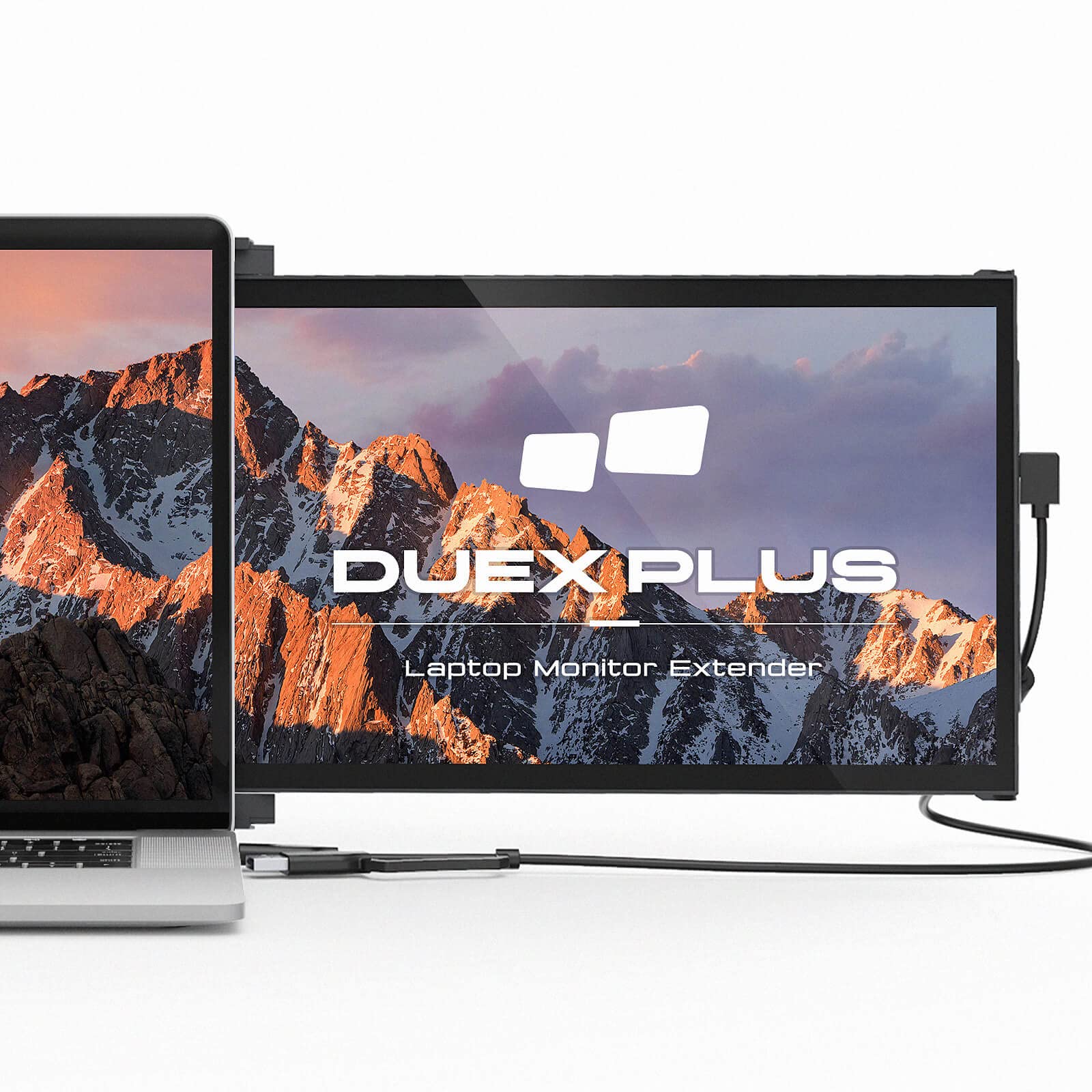 Duex New Mobile Pixels Plus Portable Monitor for Laptop, 13.3” 1080P FHD Ultimate Portable Laptop Monitor Extender, USB C/USB A, Windows/Mac/Android/Switch Compatible