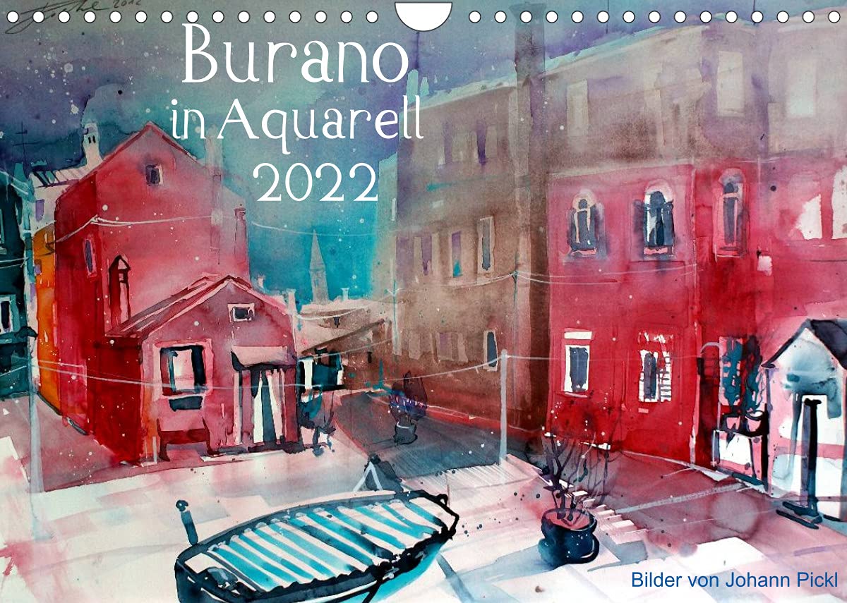 Burano in Watercolor 2022