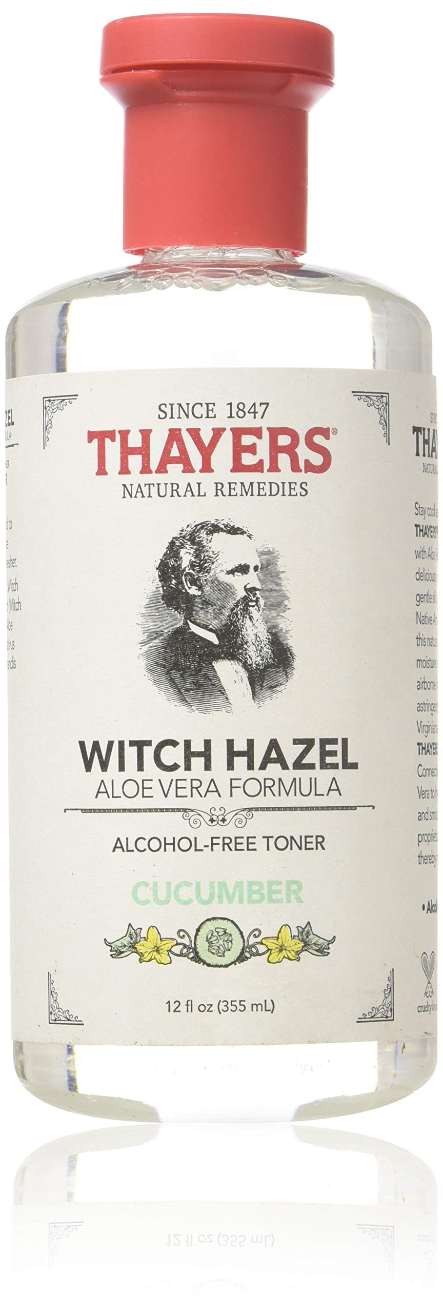 THAYERSWitch Hazel with Aloe Vera, Cucumber 12oz