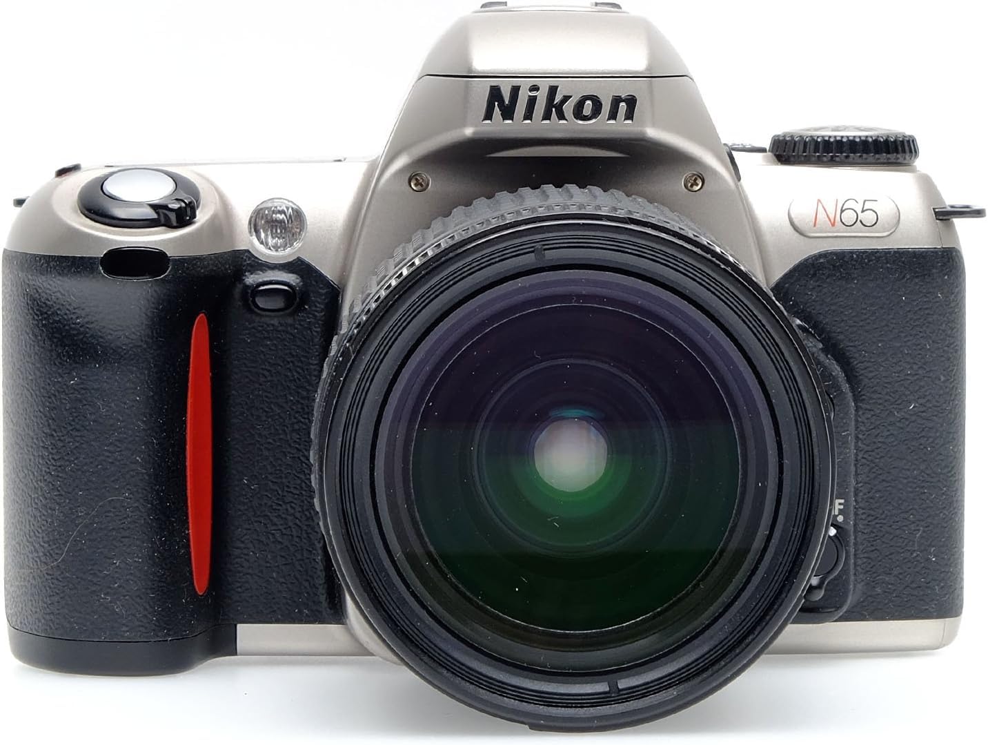 NIKON N65 35mm SLR Film Camera Kit with Nikon AF Lens. Custom settings and built-in flash. (Renewed)