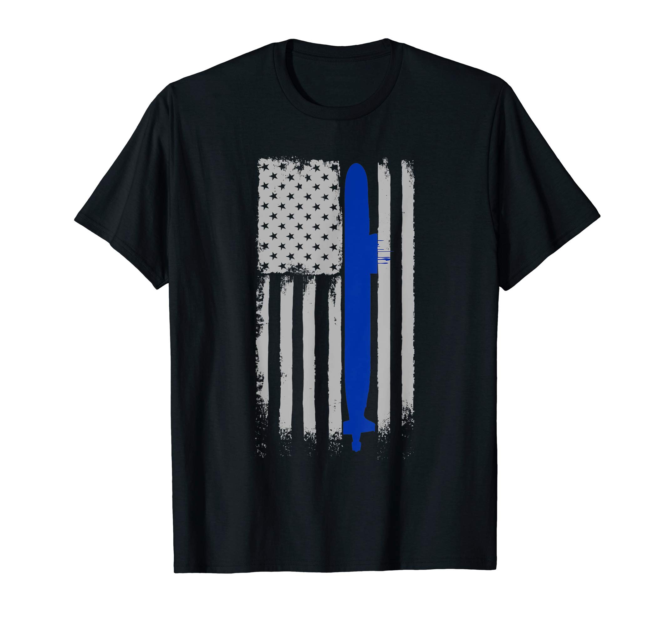 Submarine USA Flag - Shirt Gift For Submariner T-Shirt