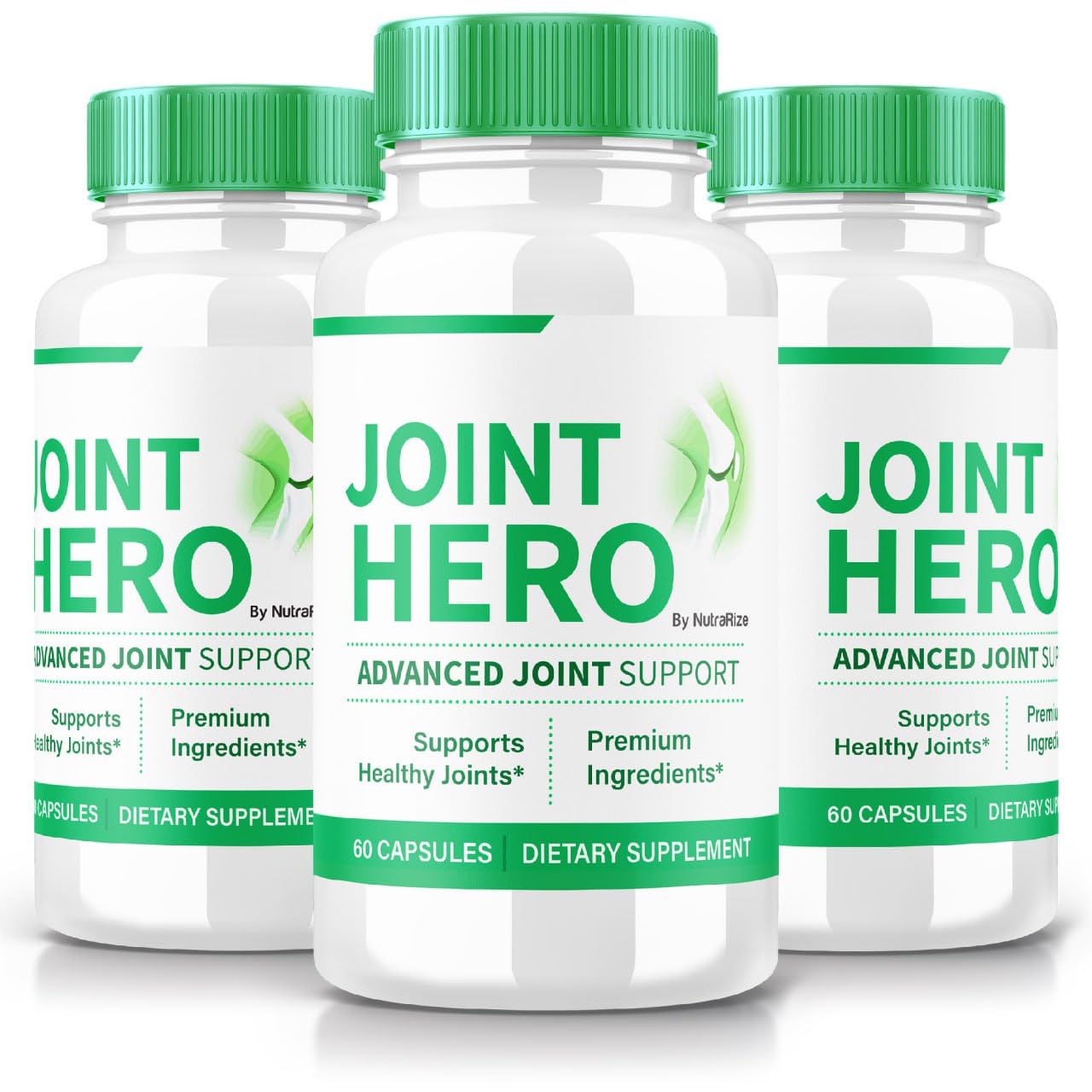 (3 Pack) Joint Hero - Joint Hero Advanced Joint Support Formula, Joint Hero Supplement, Joint Hero Maximum Strength Pills for Enhanced Joint Health and Mobility, JointHero Reviews (180 Capsules)