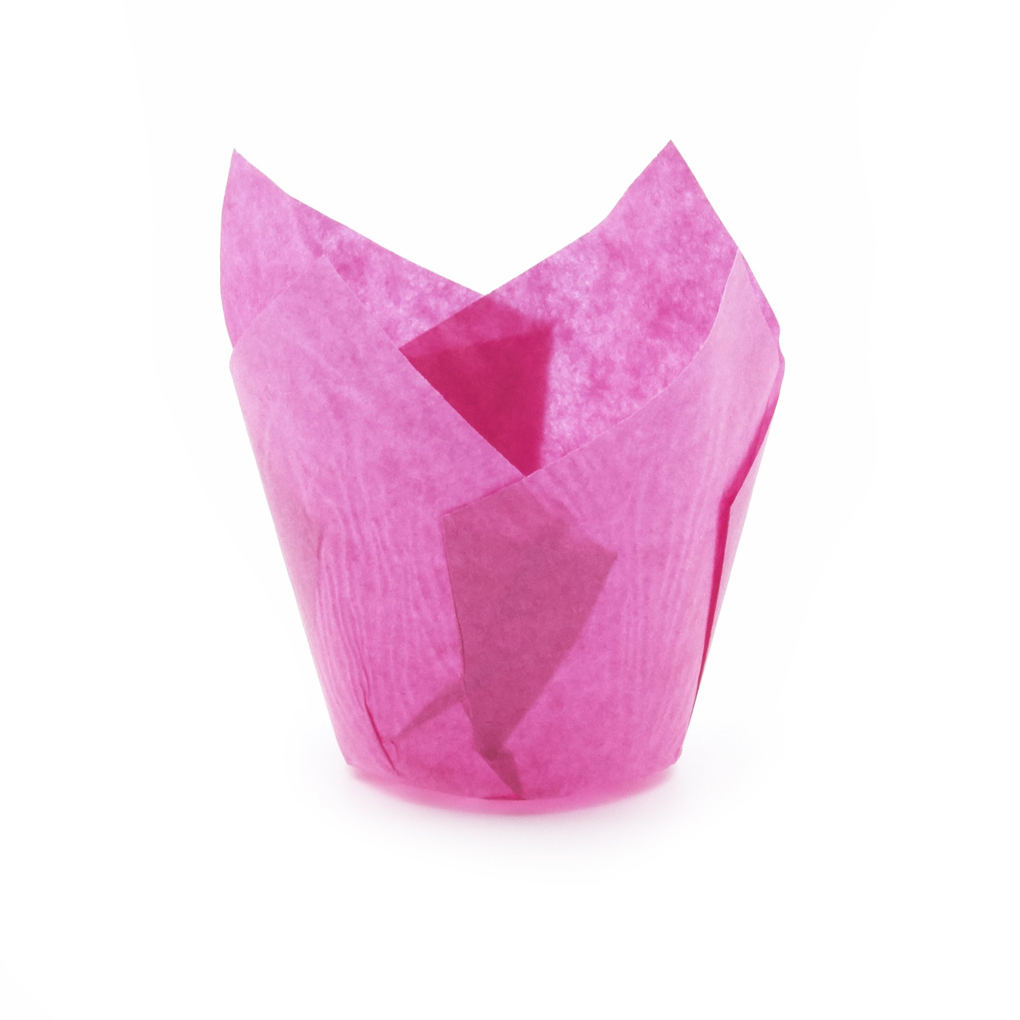 Hot Pink Tulip Baking Cups, Extra Large, Pack of 100