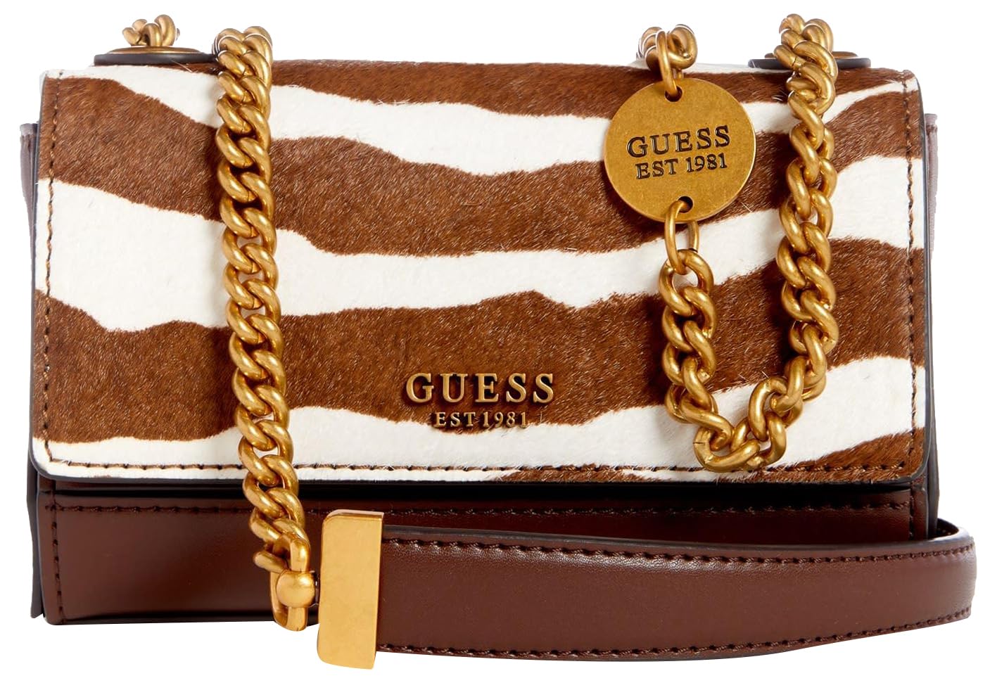 GUESS Womens Iseline Mini Flap Bag (pack of 1)