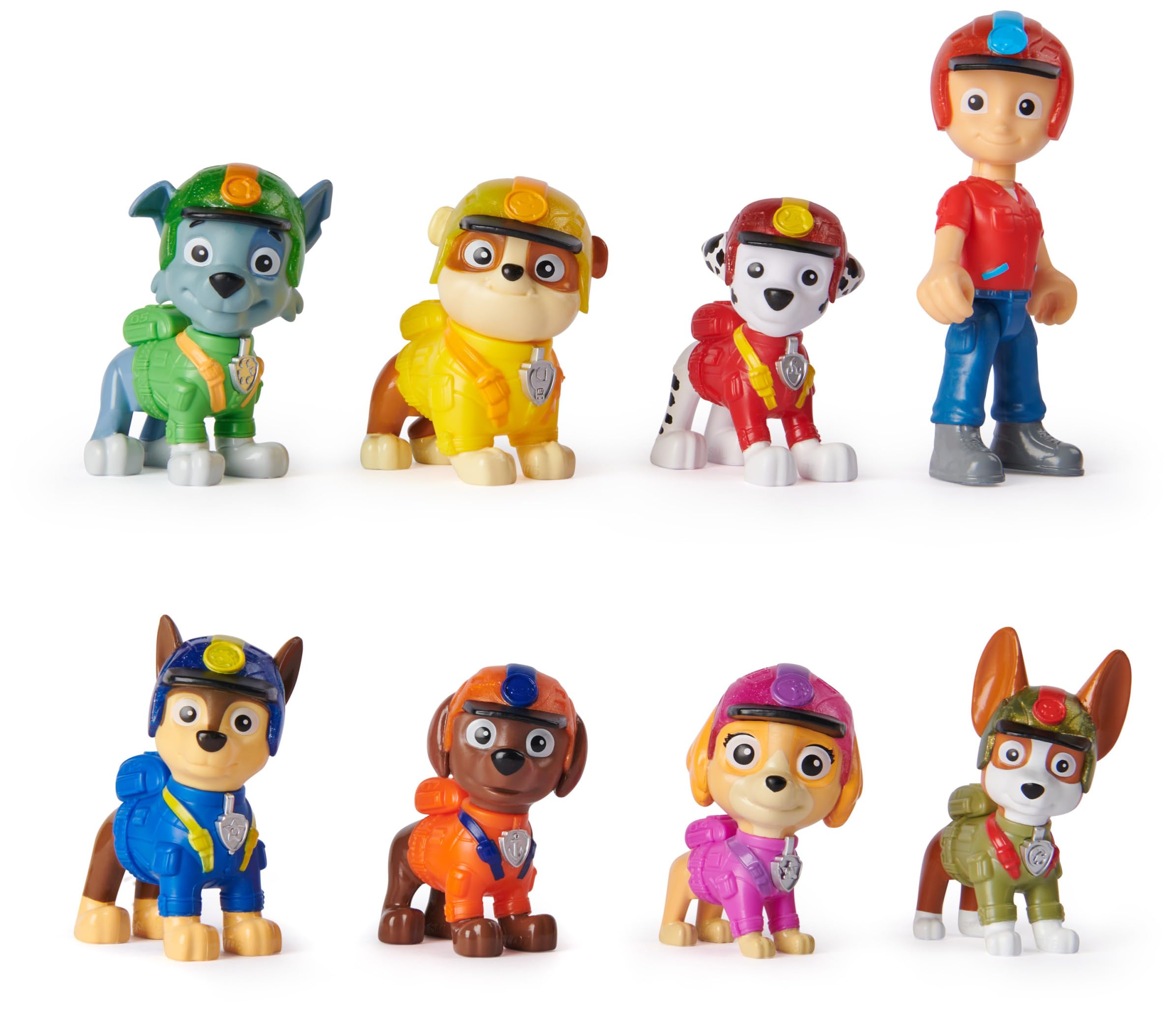 Paw Patrol: Jungle Pups Action Figures Gift Pack, with 8 Collectible Toy Figures, Kids Toys for Boys and Girls Ages 3 and Up