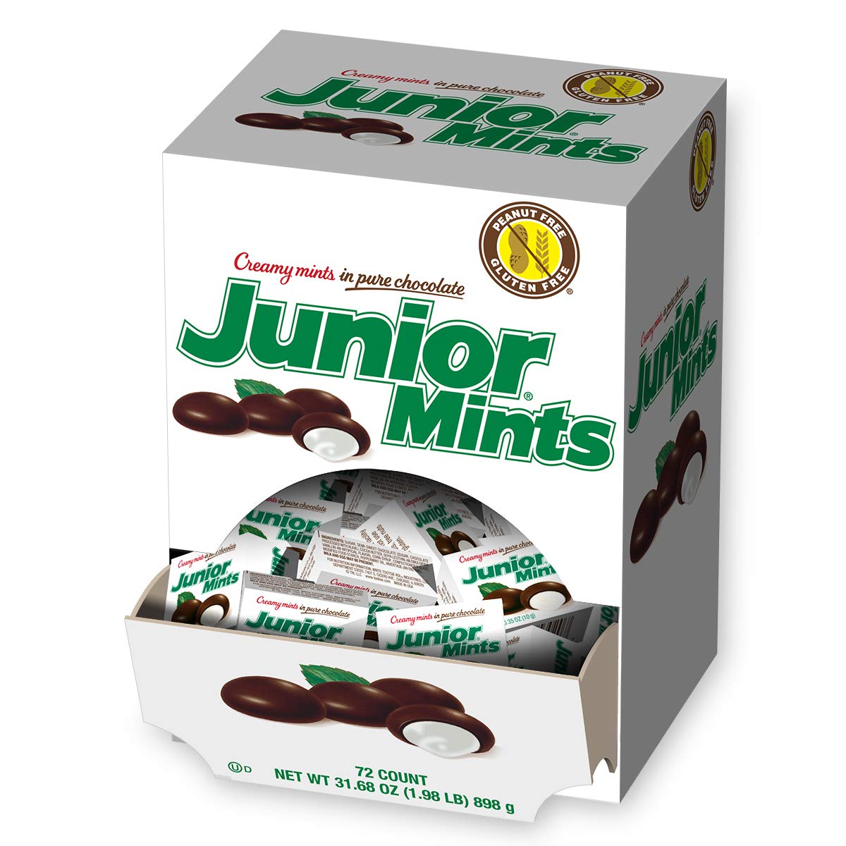 Tootsie Junior Mints 72 Snack Size Boxes