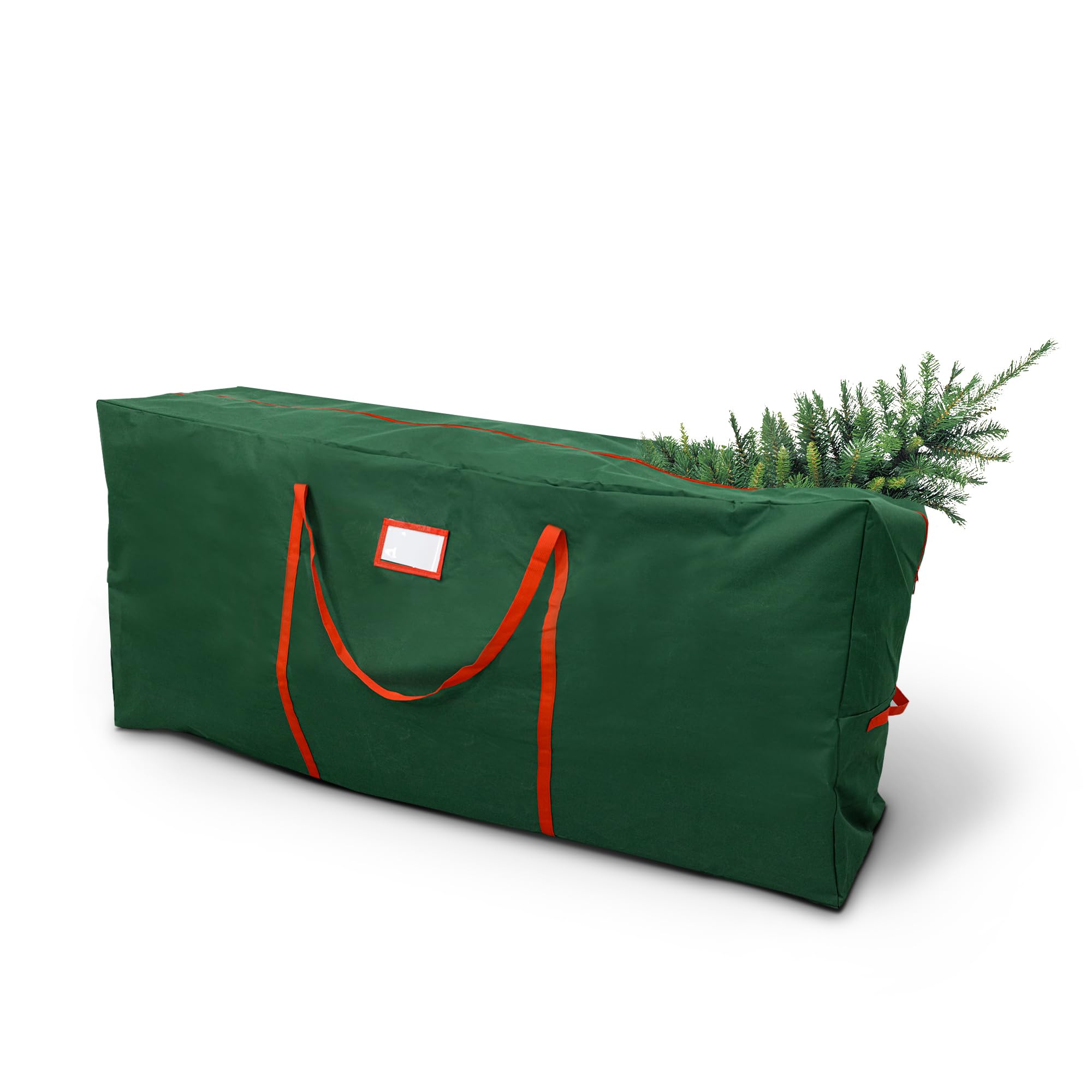 KEPLINChristmas Tree & Wrapping Paper Storage Bag - Foldable, Heavy Duty, 600D Oxford Fabric with Carry Straps - Protection for Tree, Decorations, Paper, Tags & Ribbons (7ft Tree Bag)