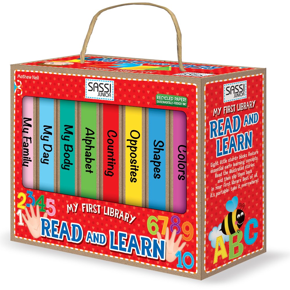 Sassi "My first Library Read and learn" Books