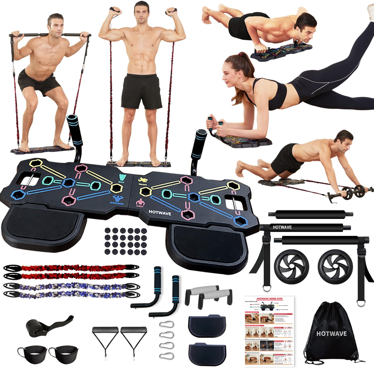 HOTWAVE Portable Workout Equipment