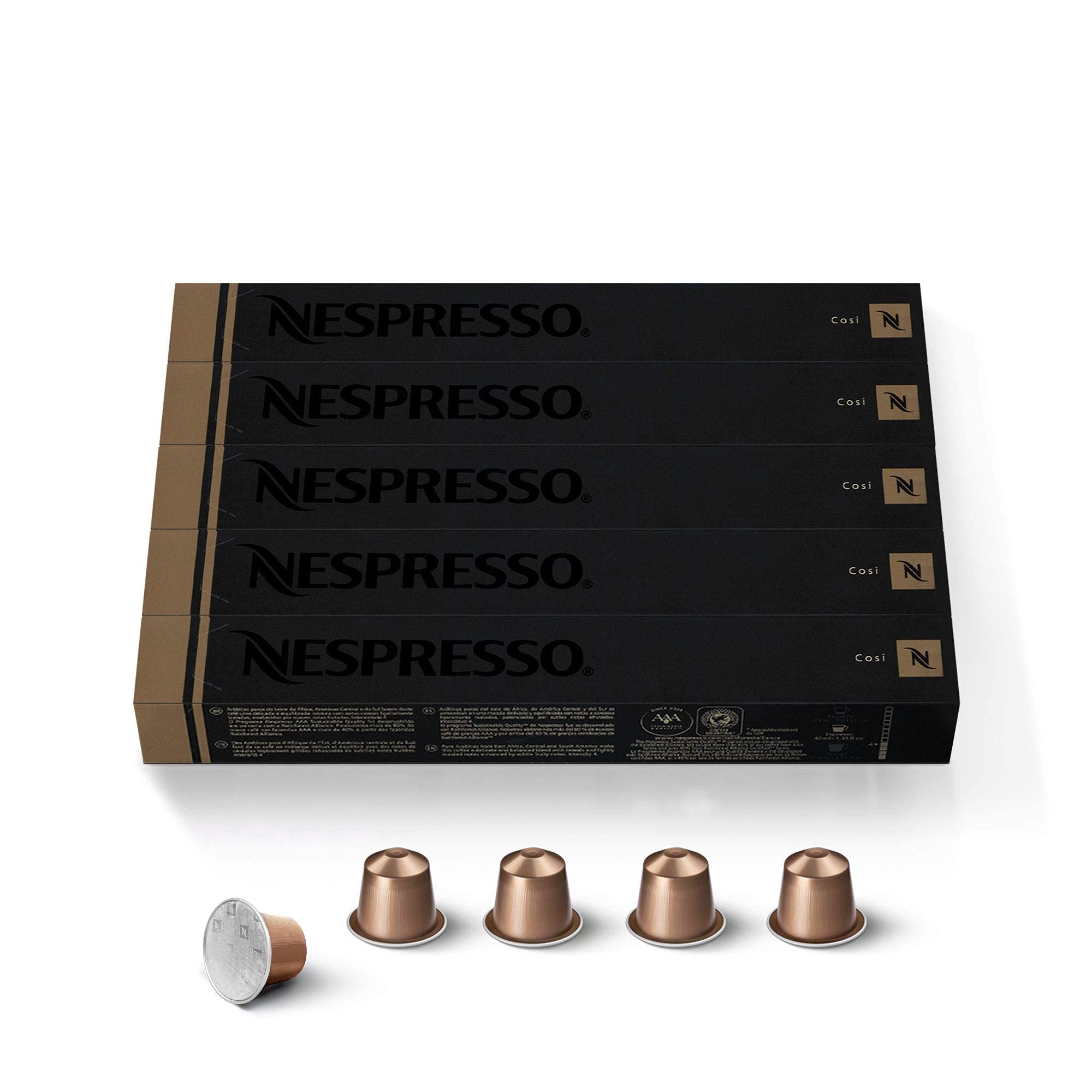 NespressoOriginalLine: Cosi, 50 Count - ''NOT compatible with Vertuoline''