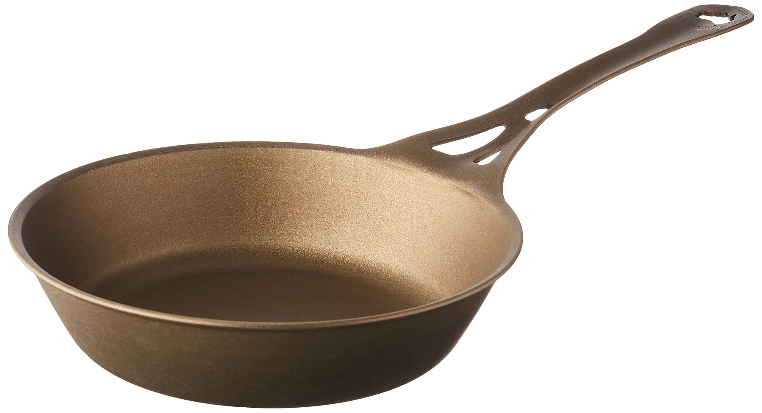 AUS-IONDeep Skillet with Satin Finish 100% Made in Sydney, 3mm Australian Iron, Commercial Grade Cookware, 9-Inch