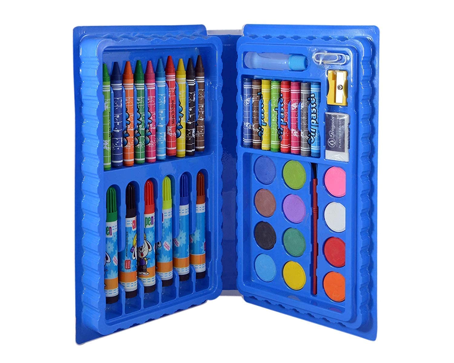 VVE 42 Pcs Artists Art Set with Color Box for Adult and Kids (42 pcs Color Set Multi Color)