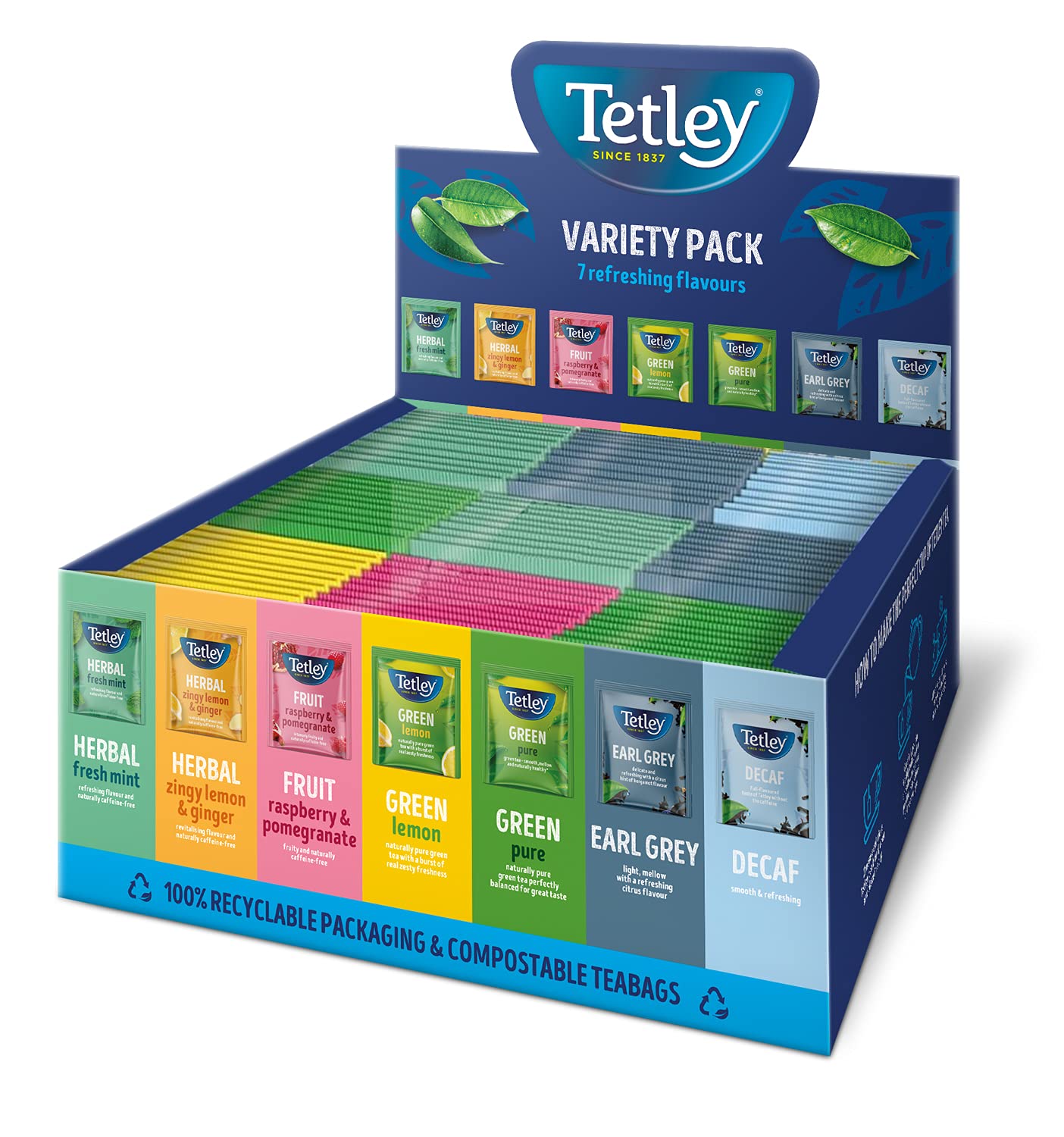 TetleyEnveloped Variety Pack 90 Envelopes