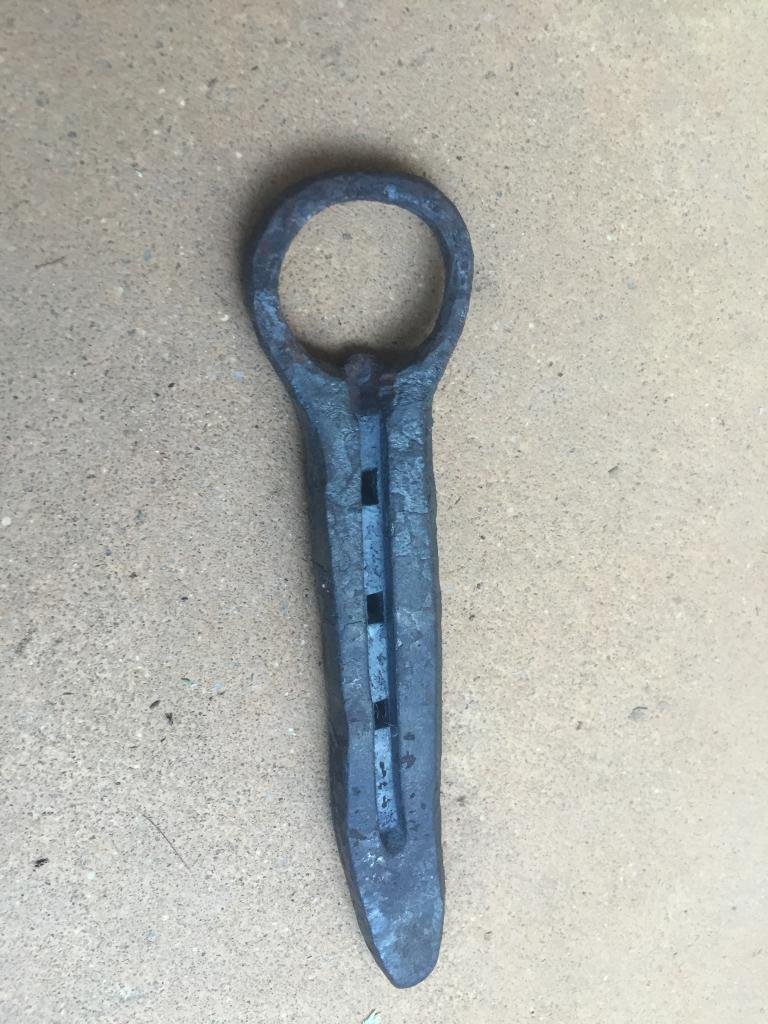 handmade metal bottle opener