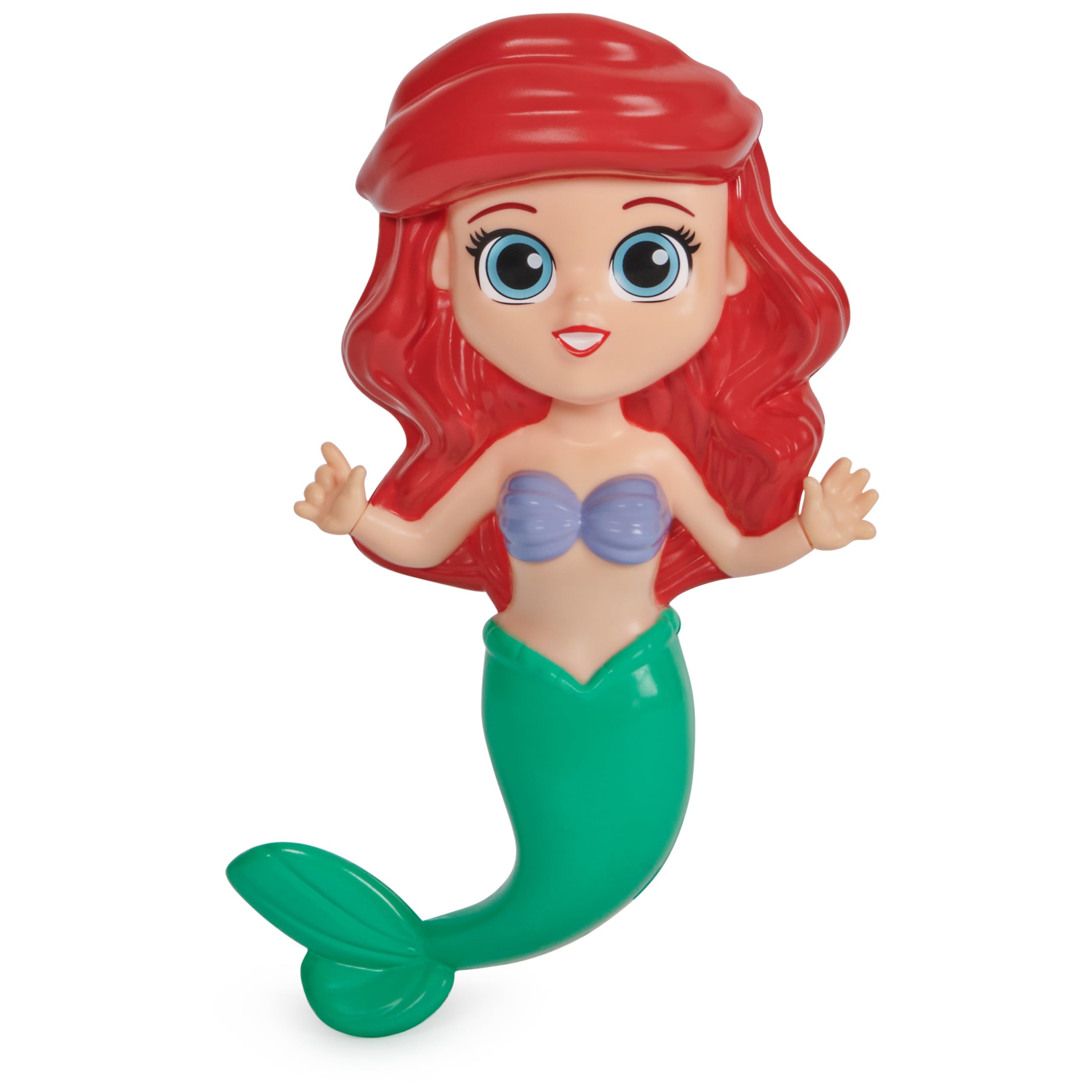 SwimWaysDisney Princess Ariel Floatin' Figures, Swimming Pool Accessories & Kids Pool Toys, Little Mermaid Party Supplies & Water Toys for Kids Aged 3 & Up