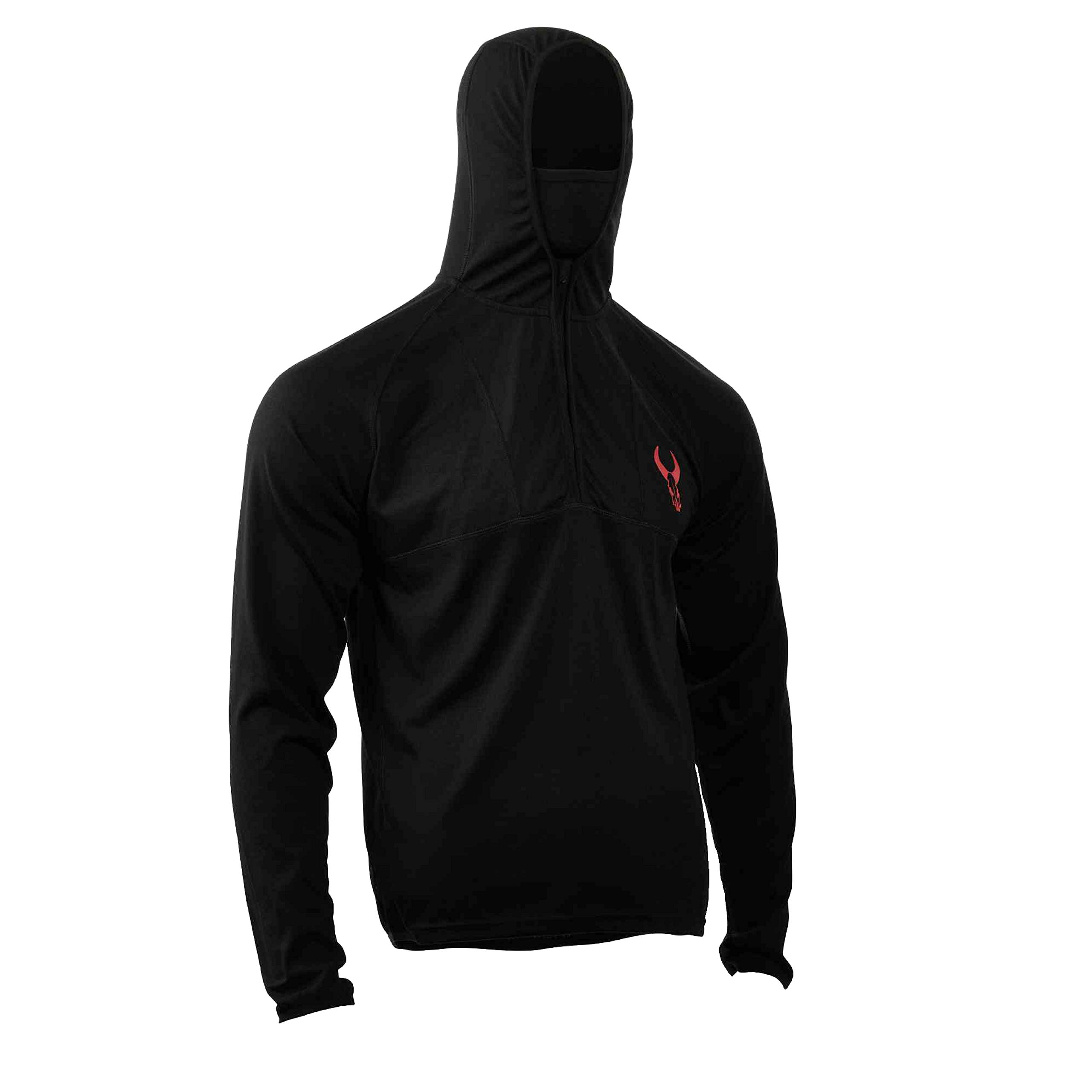 Badlands Stealth Hoodie - Lightweight Hunting Layer - Available in Wool or Cooltouch Fabric