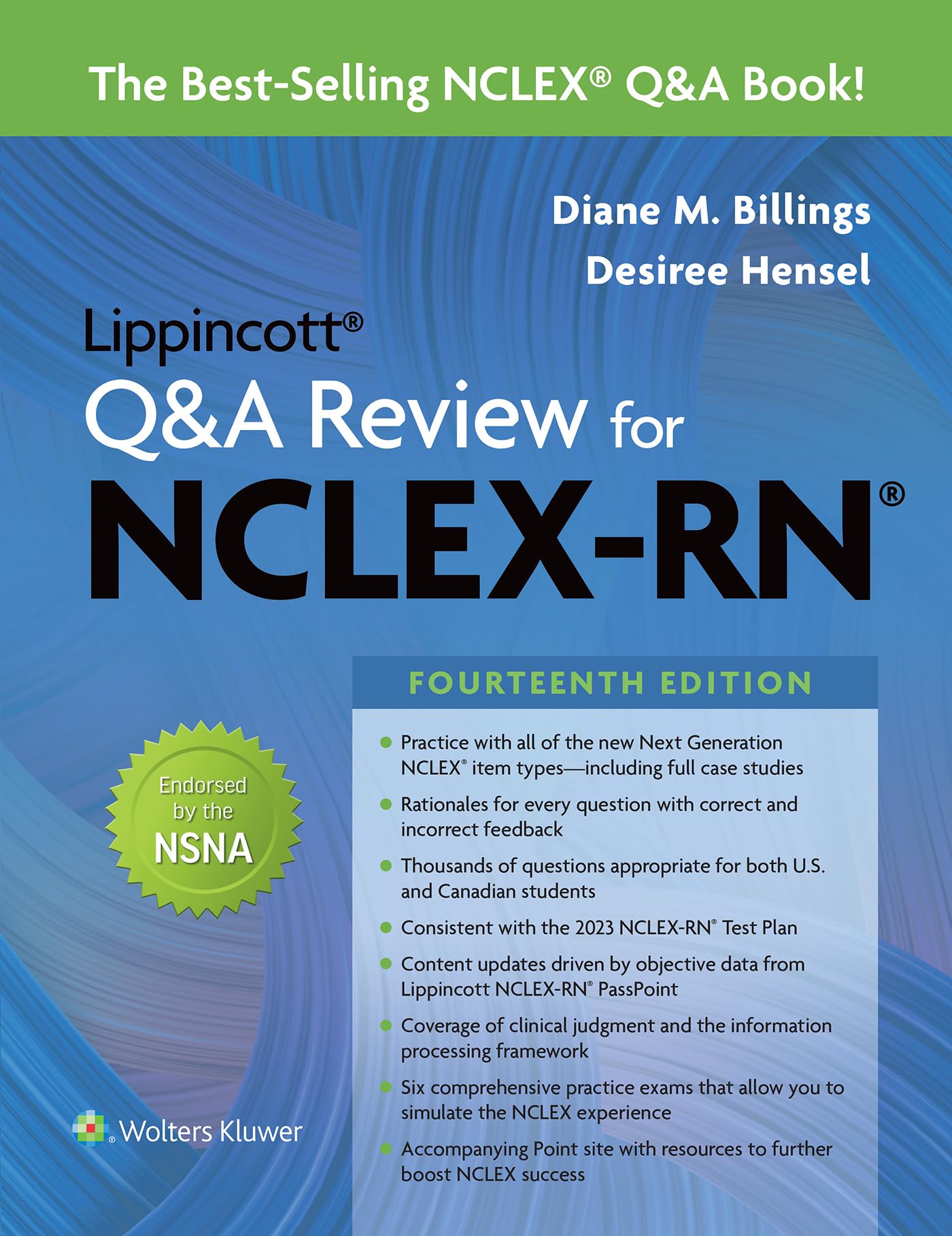 Lippincott Q&A Review for NCLEX-RN (Lippioncott's Review For NCLEX-RN) Fourteenth, North American Edition