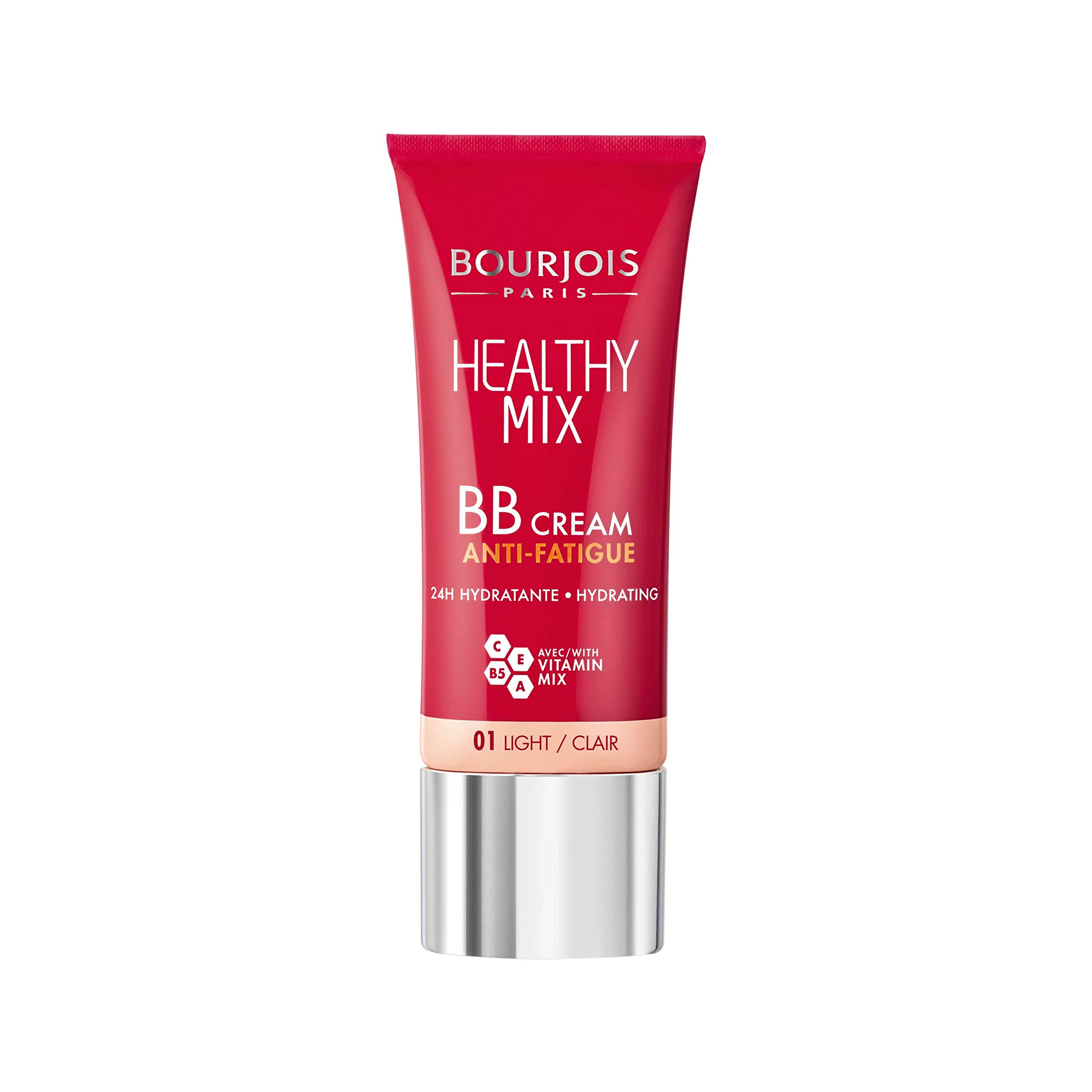 Bourjois Healthy Mix Anti-Fatigue Bb Cream 01 Light, 30 ml -1.0 Fl Oz