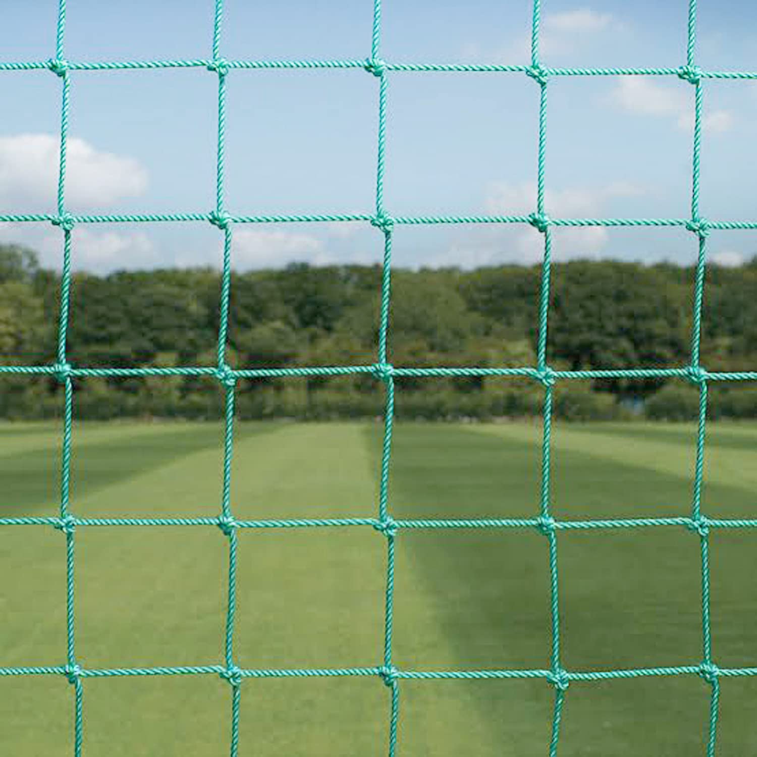 Raisco 1. mm Thickness Cricket Net Size 50 * 10 Feet (Green)