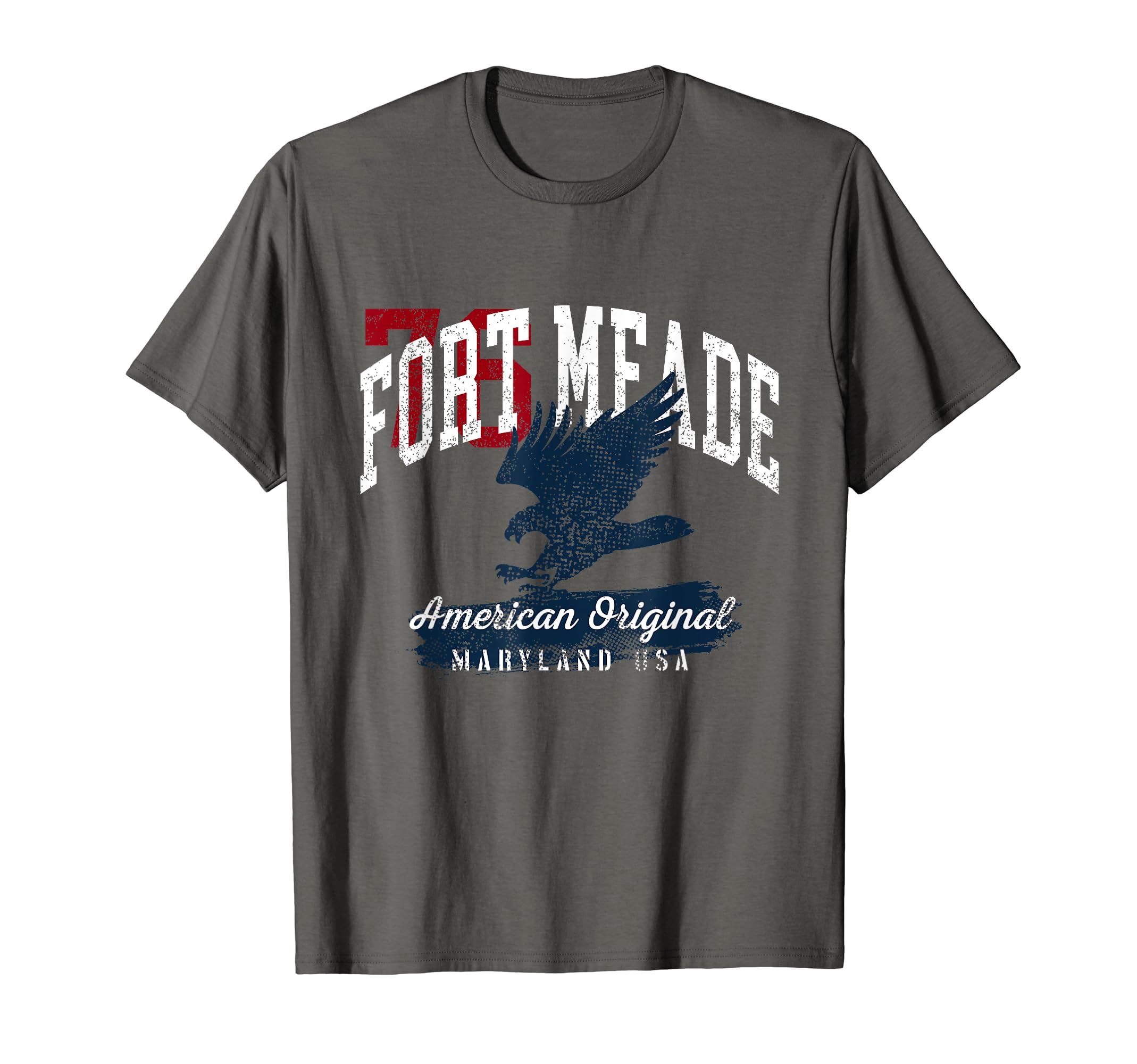 Fort Meade Maryland Vintage Patriotic Sports T-Shirt