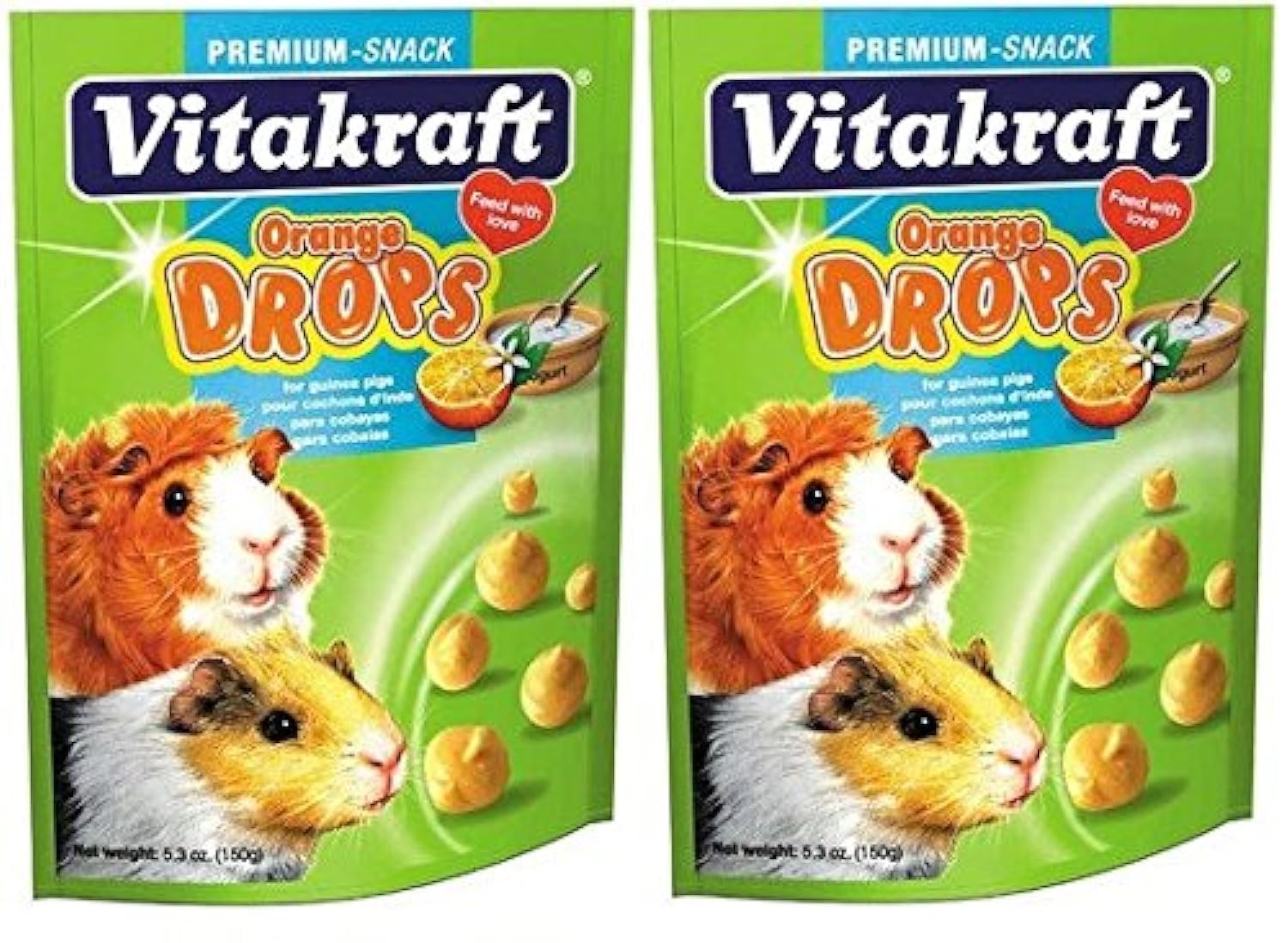 Orange Drop for Guinea Pig Treat - 5 oz. [Set of 2]