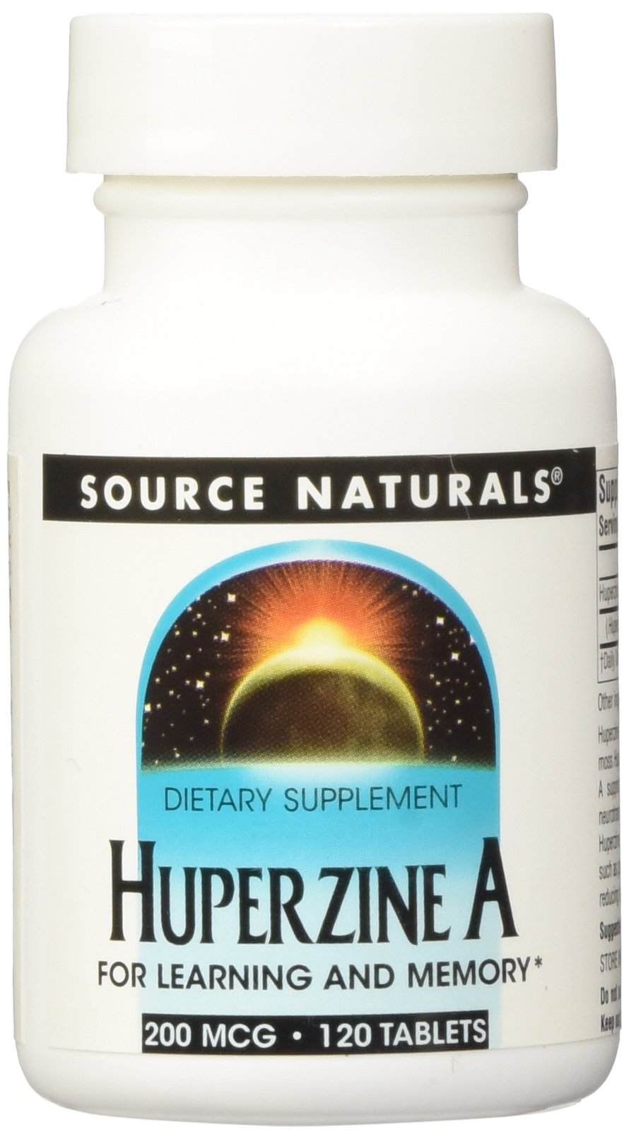 Source Naturals Huperzine A 120 Tabs (200mcg)