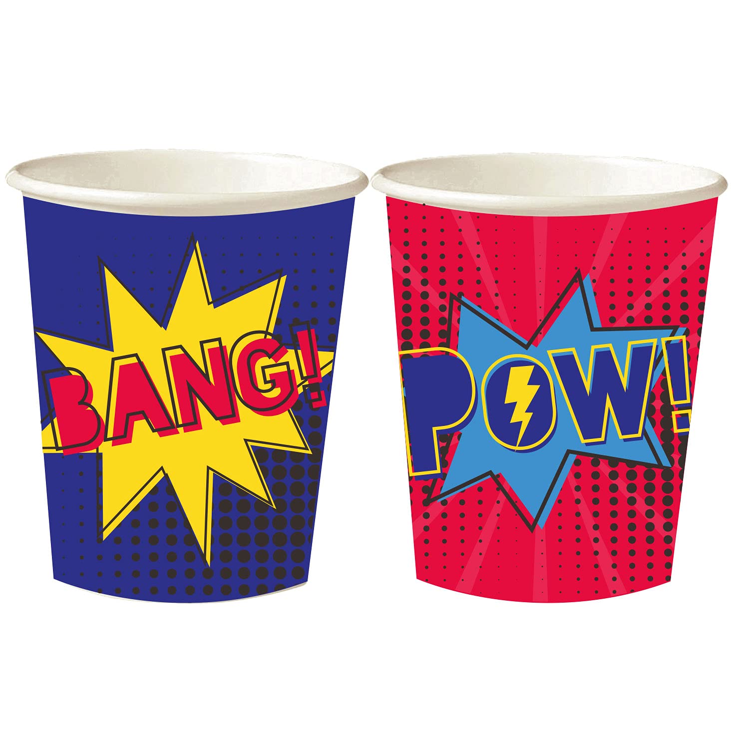 Amscan 9909087 Super Hero Mixed Cups 250Ml