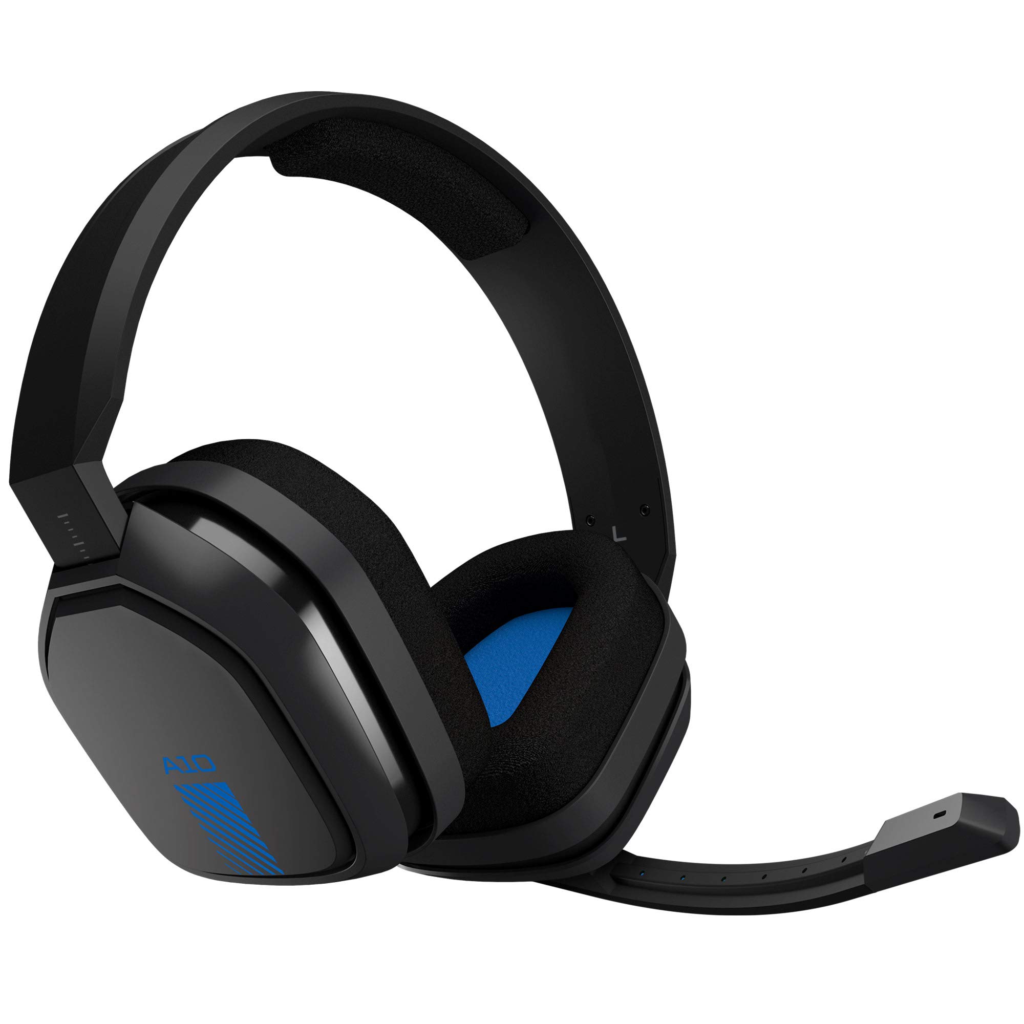 ASTRO Gaming A10 Wired Gaming Headset, Lightweight and Damage Resistant, ASTRO Audio, 3.5 mm Audio Jack, for Xbox Series X|S, Xbox One, PS5, PS4, Nintendo Switch, PC, Mobile - Black/Blue