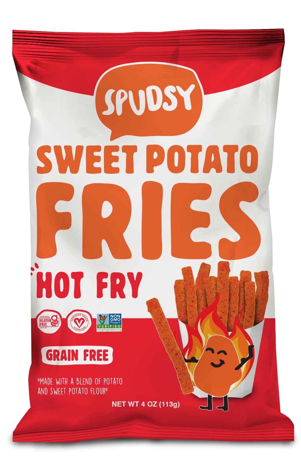 SPUDSYHot Sweet Potato Fries, 4 OZ