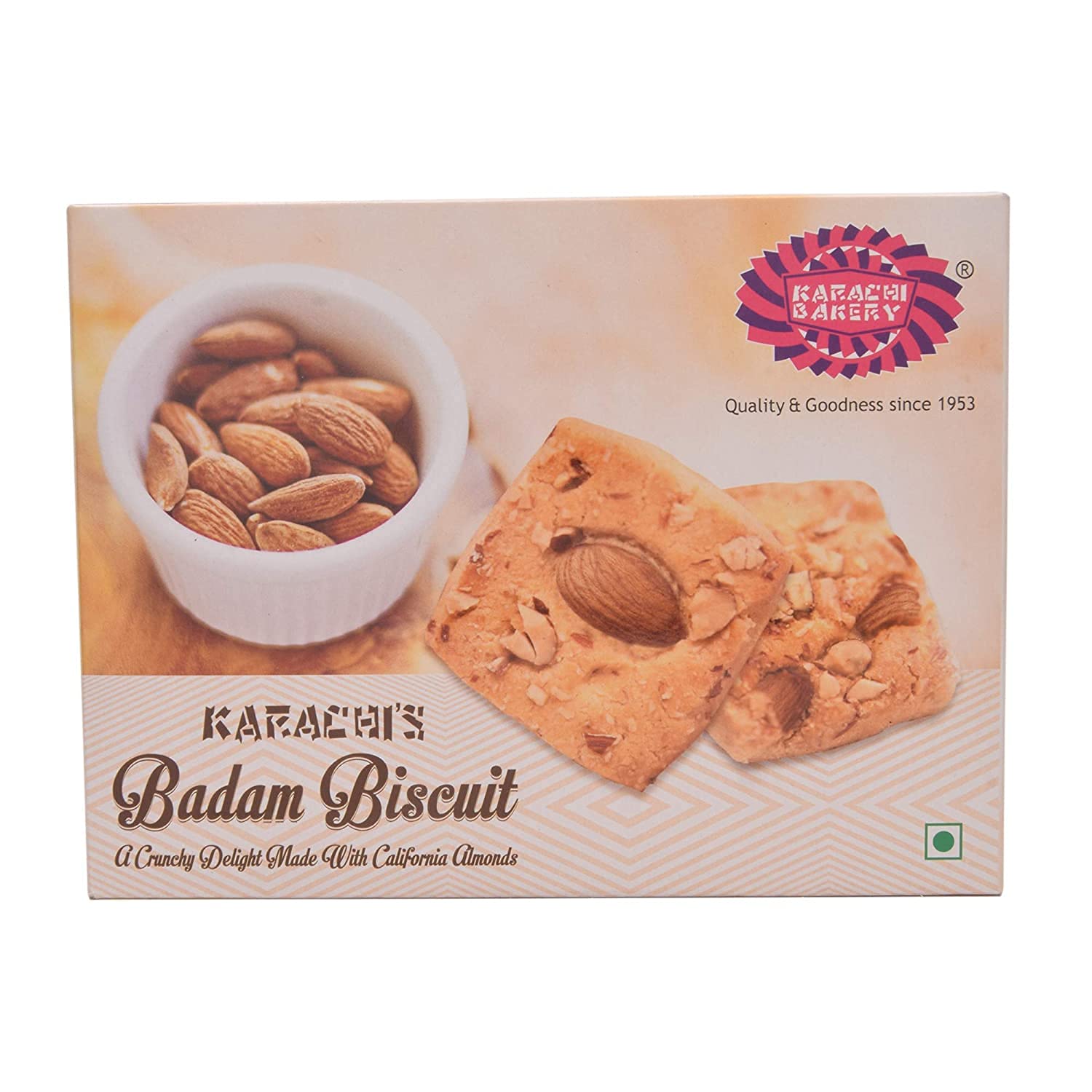 BBRATS Karachi Bakery Badam Biscuits, 400g