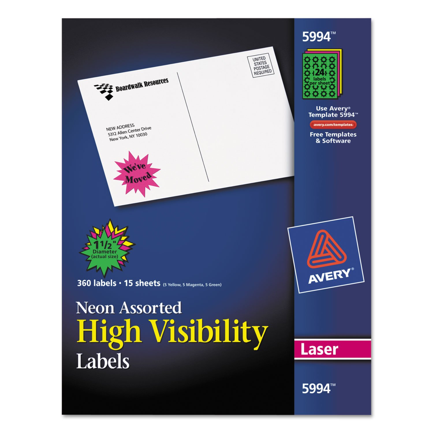 AVE5994 - Avery High Visibility Label