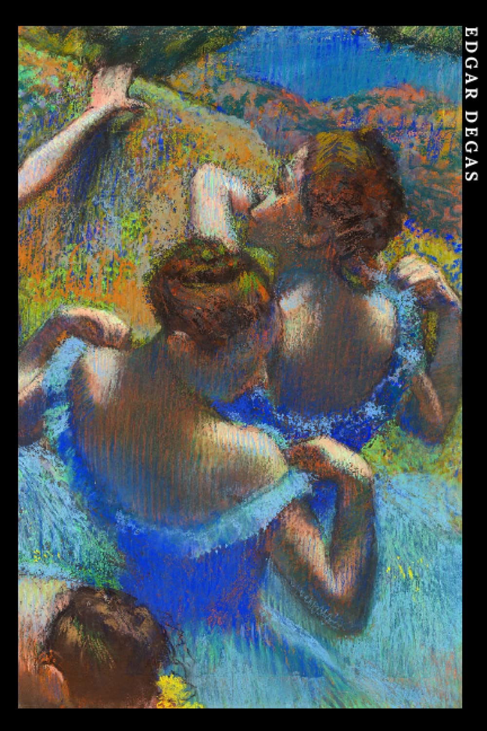 Edgar Degas: Bailarinas en azul. Cuaderno de notas. Design artístico y elegante. (Spanish Edition)