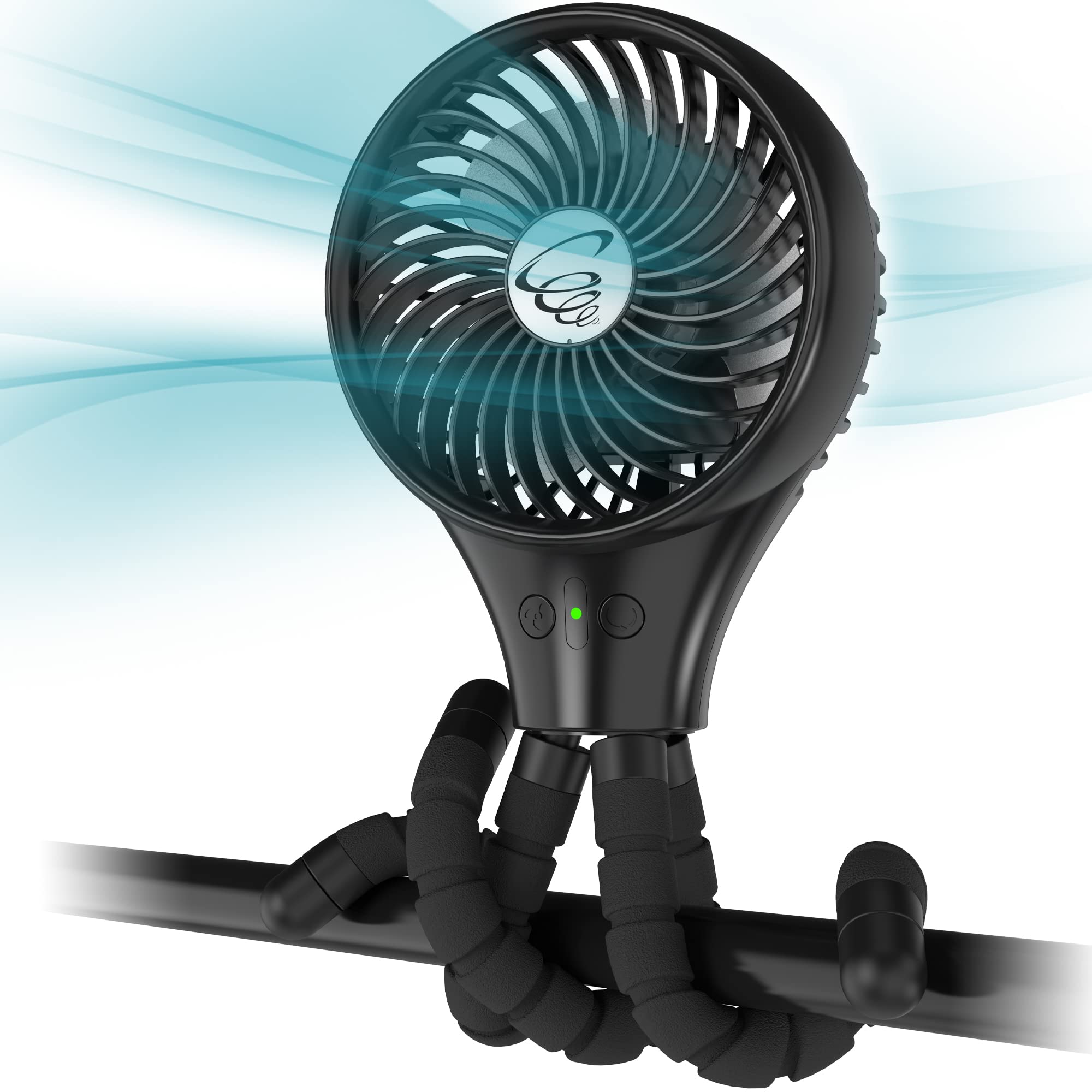 Auto Oscillating Stroller Fan