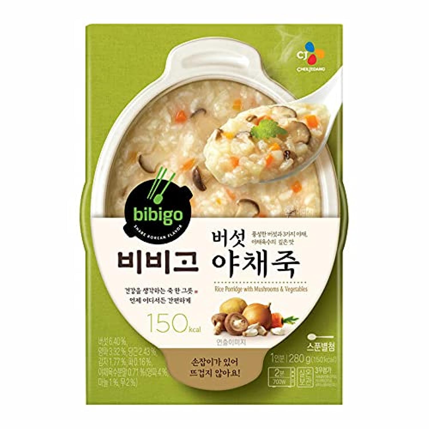 Zypermart Living Mindfully Bibigo Mushroom and Vegetable Porridge - 280g