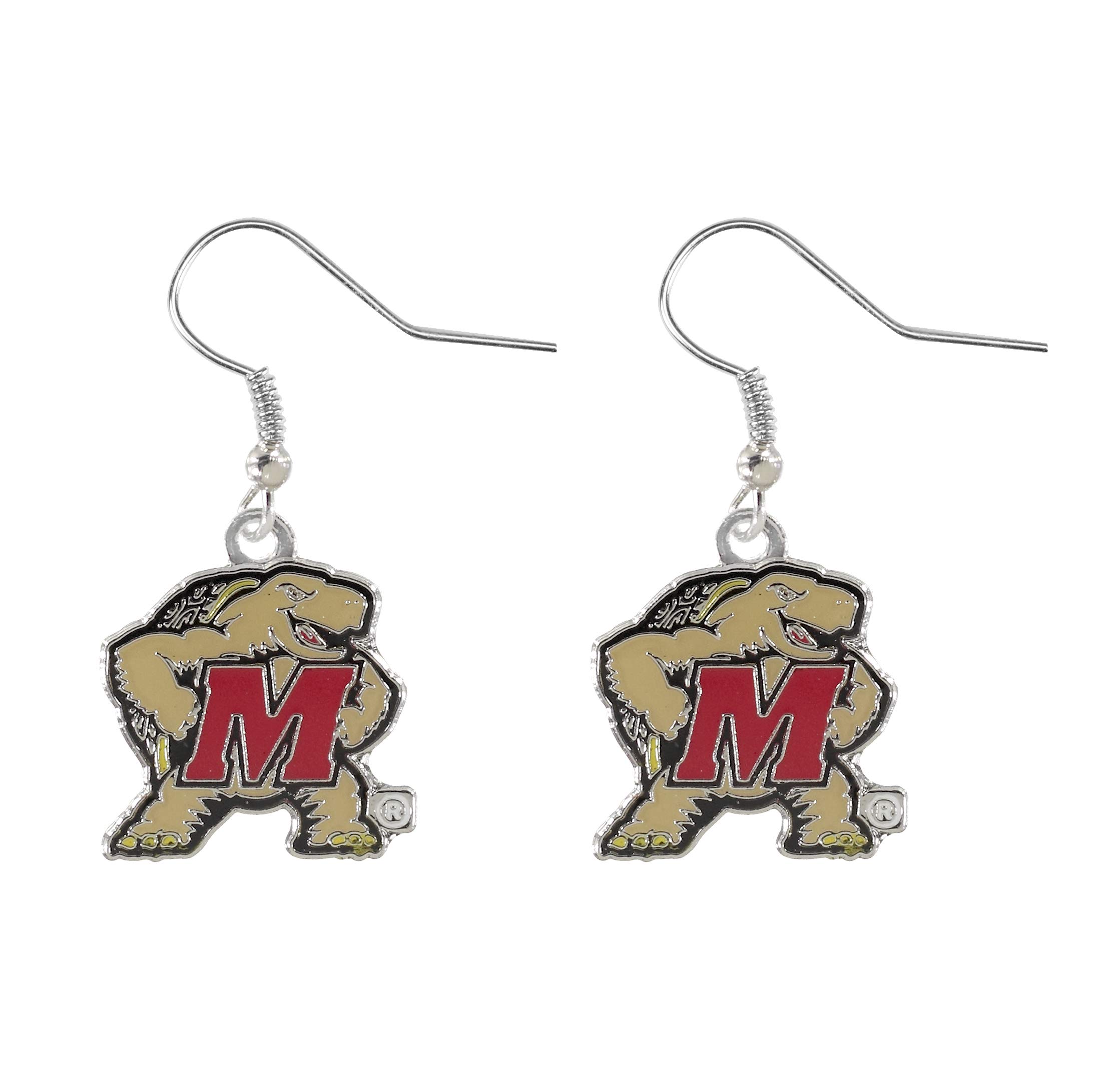 aminco NCAA Unisex Adult NCAA Logo Dangler Earrings