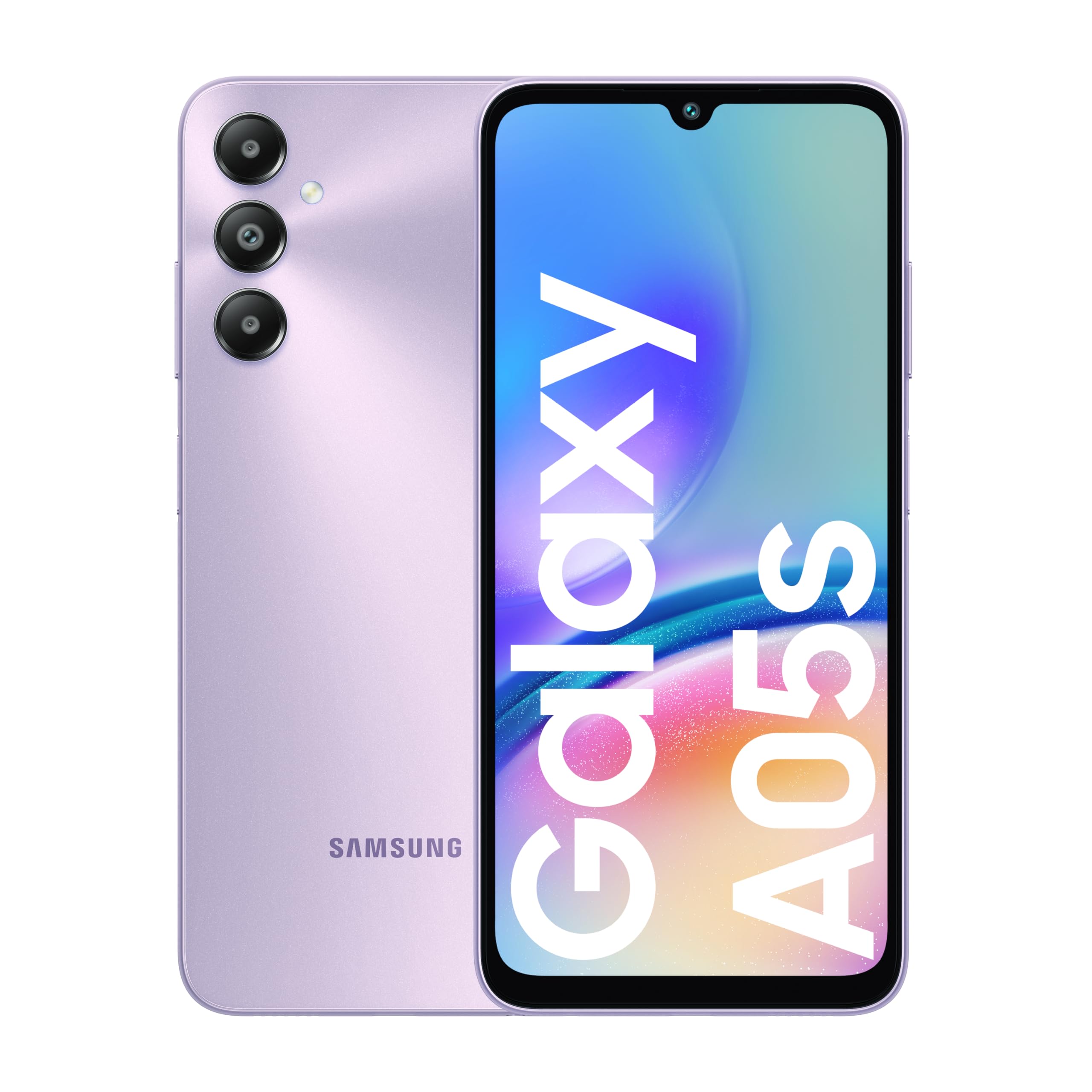 Samsung Galaxy A05s (4GB, 128GB Storage) | 50 MP Main Camera | Snapdragon 680 | 5000 mAh Battery (Violet)