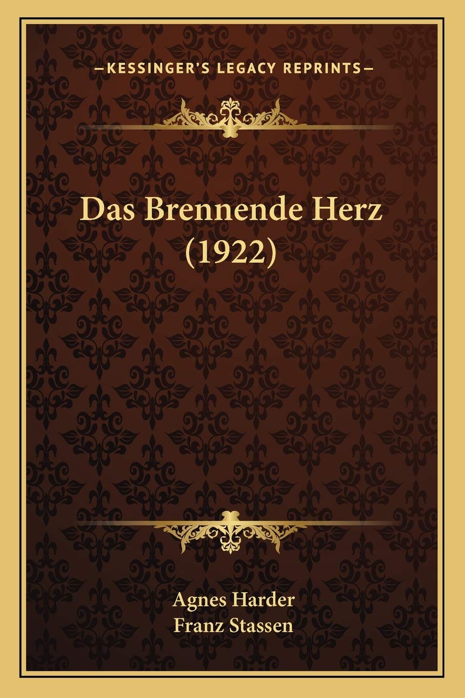 Das Brennende Herz (1922)