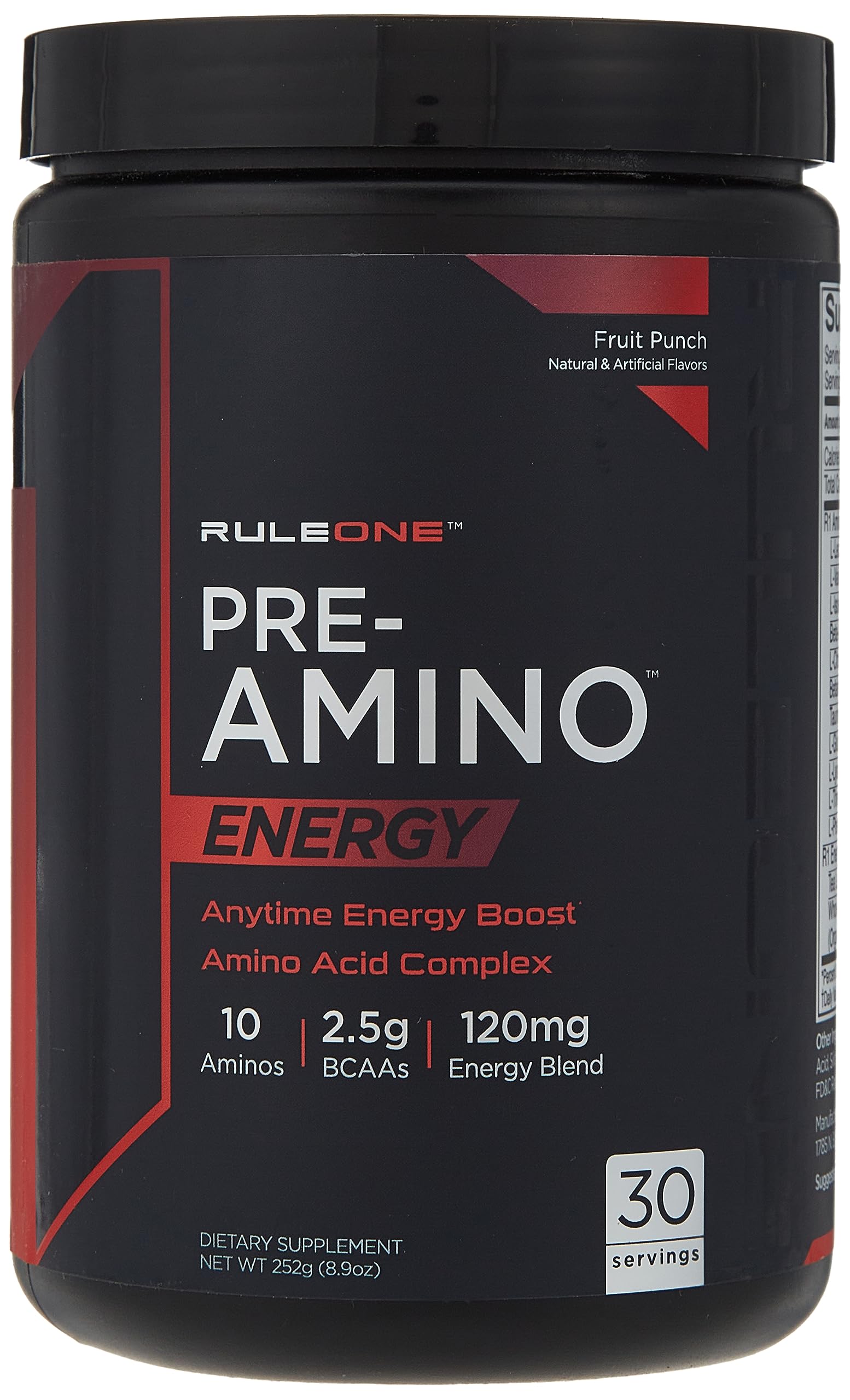 R1 PRE AMINO 30 SERV FRUIT PUNCH : 00444