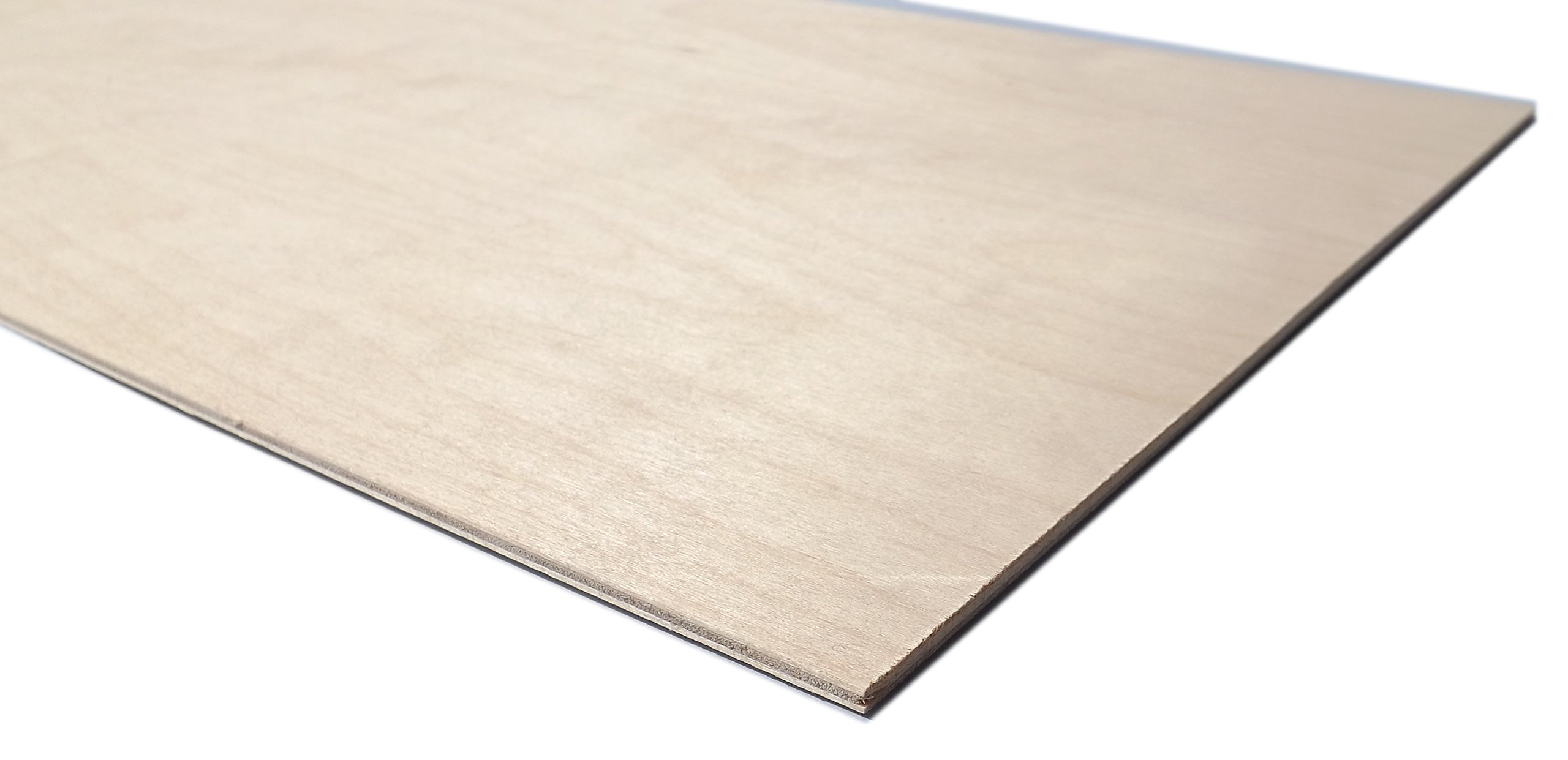 Trustleaf 4mm Birch Plywood A4-300x210x 4mm - (Pack of 100) - Laserable Low fume E1 Glue Ply