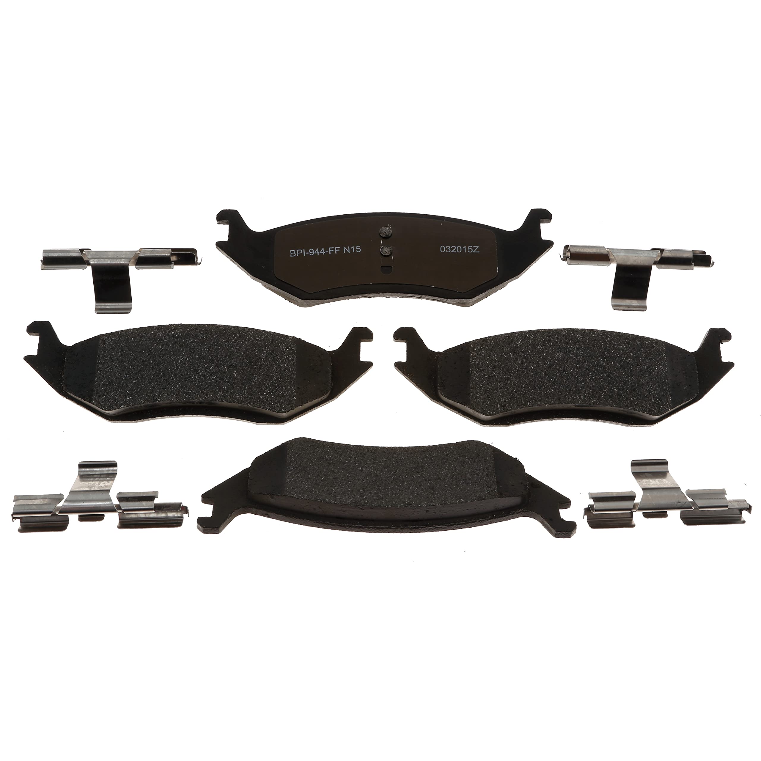 Raybestos Premium Raybestos Specialty Truck & SUV Replacement Rear Disc Brake Pad Set for Select Chrysler Aspen, Dodge Ram 1500/Durango, and Ram 1500 Model Years (SP967TRH)